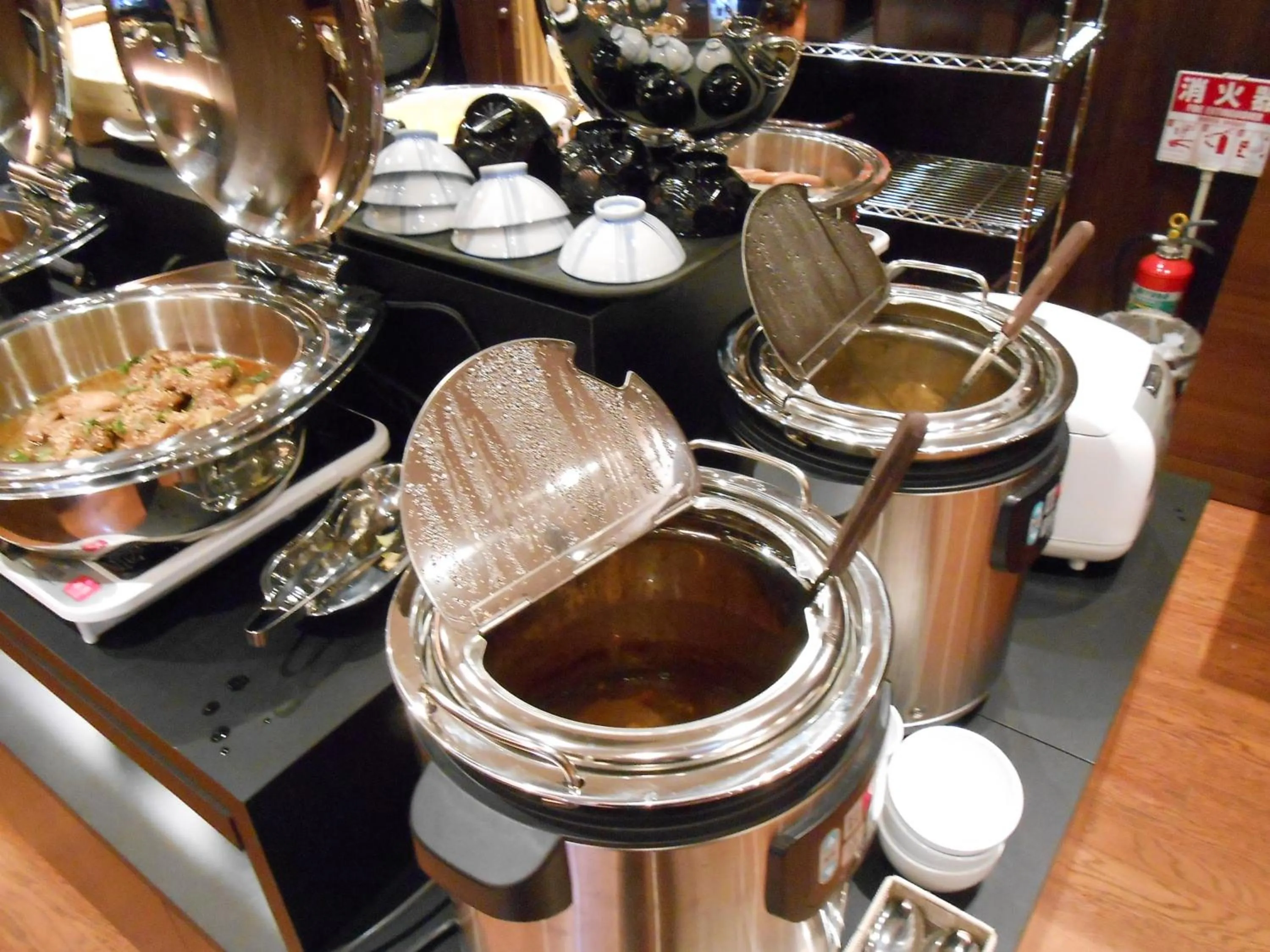 Buffet breakfast in Hotel Crown Hills Sendai Aobadori