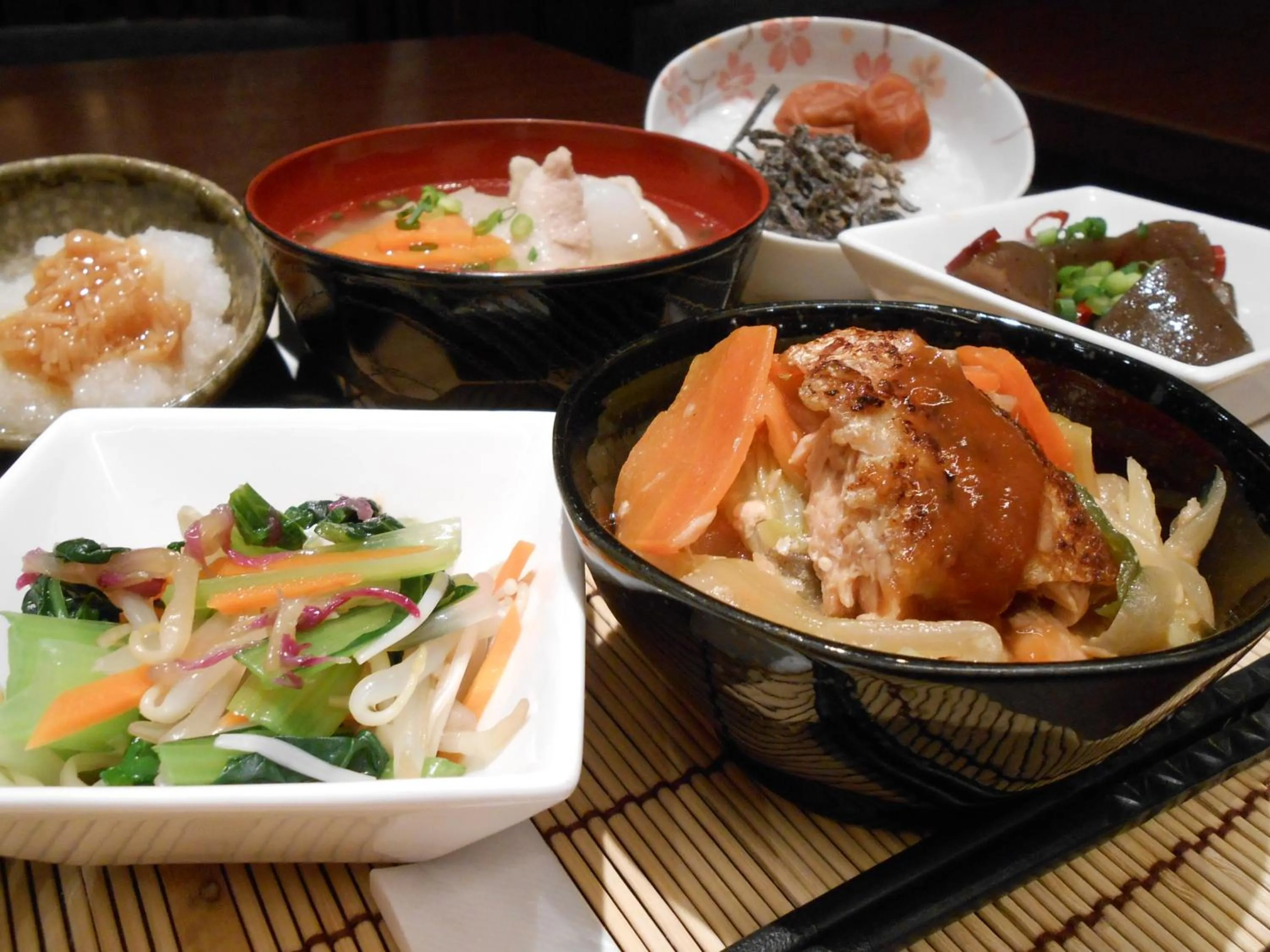 Buffet breakfast in Hotel Crown Hills Sendai Aobadori