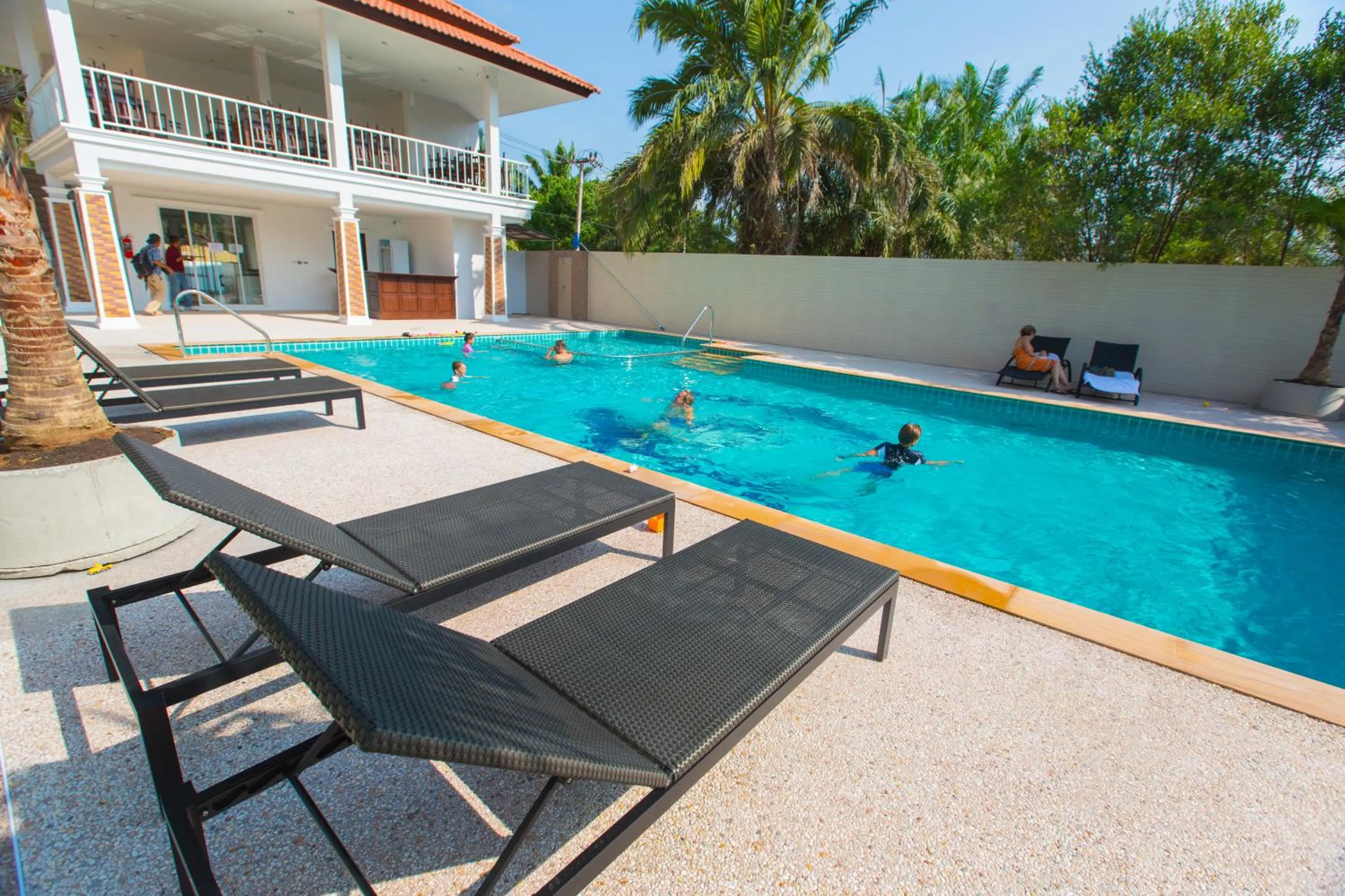 Pool view in Lux Family Villas Krabi Ao Nang