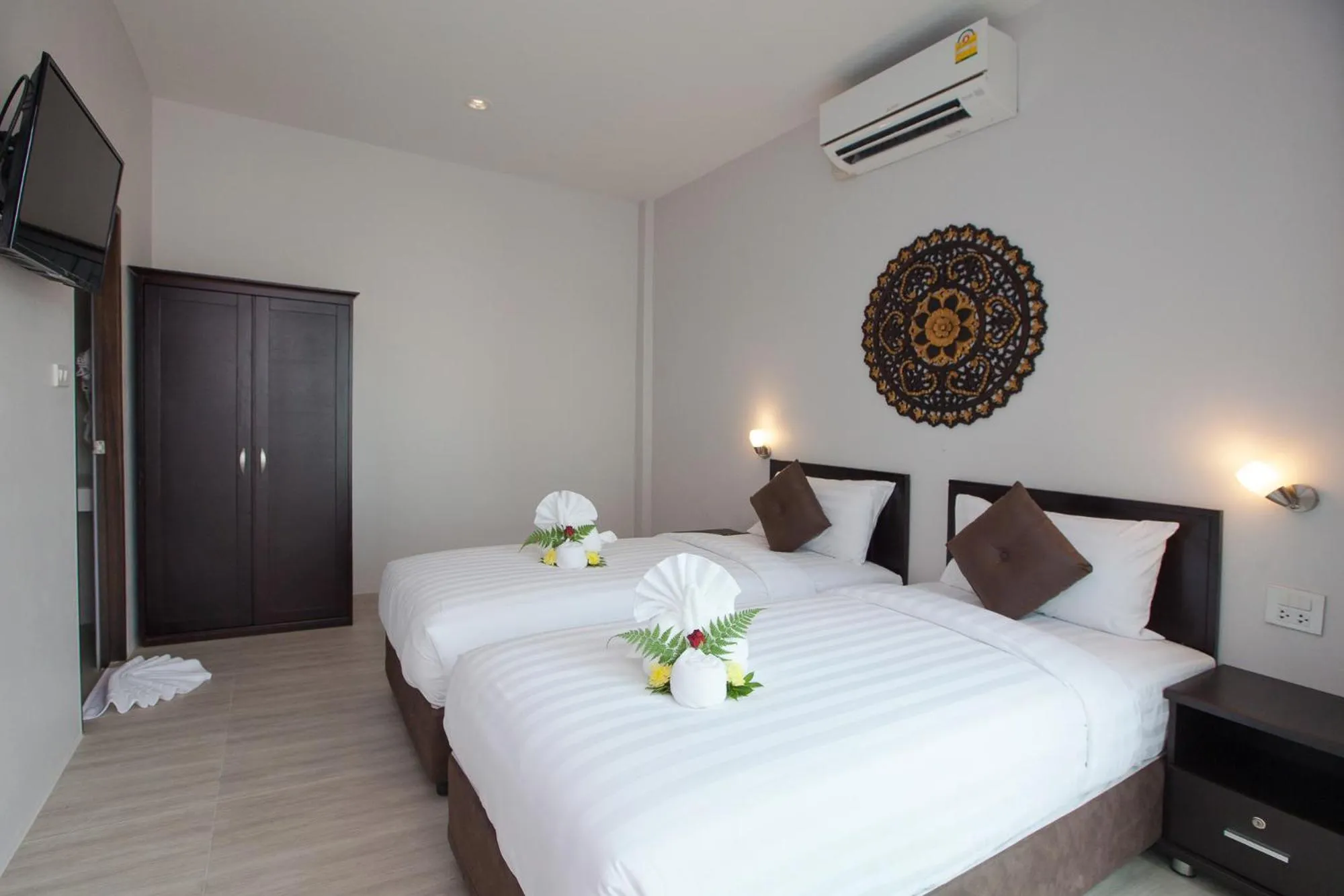 Bed in Lux Family Villas Krabi Ao Nang