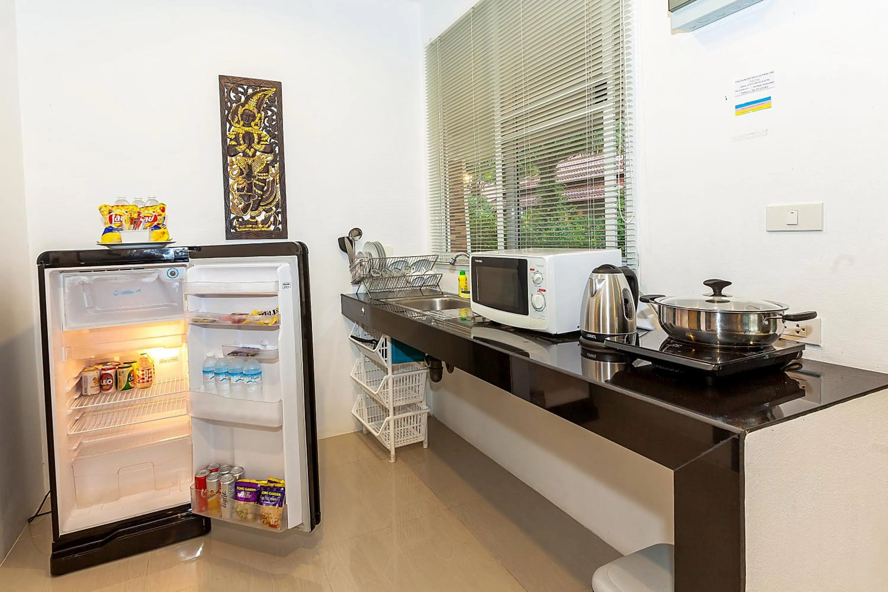 Kitchen or kitchenette in Lux Family Villas Krabi Ao Nang