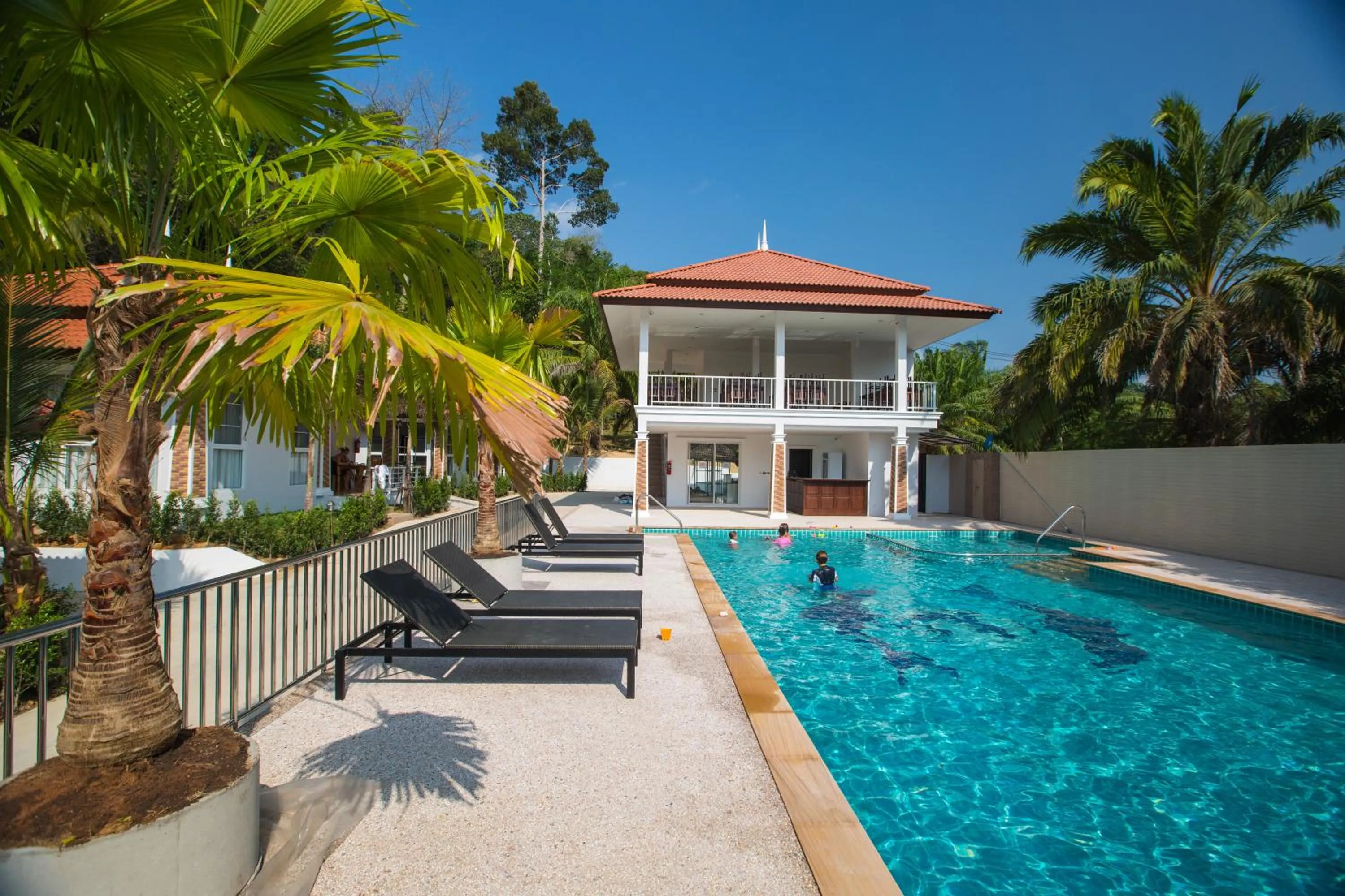 Balcony/Terrace in Lux Family Villas Krabi Ao Nang