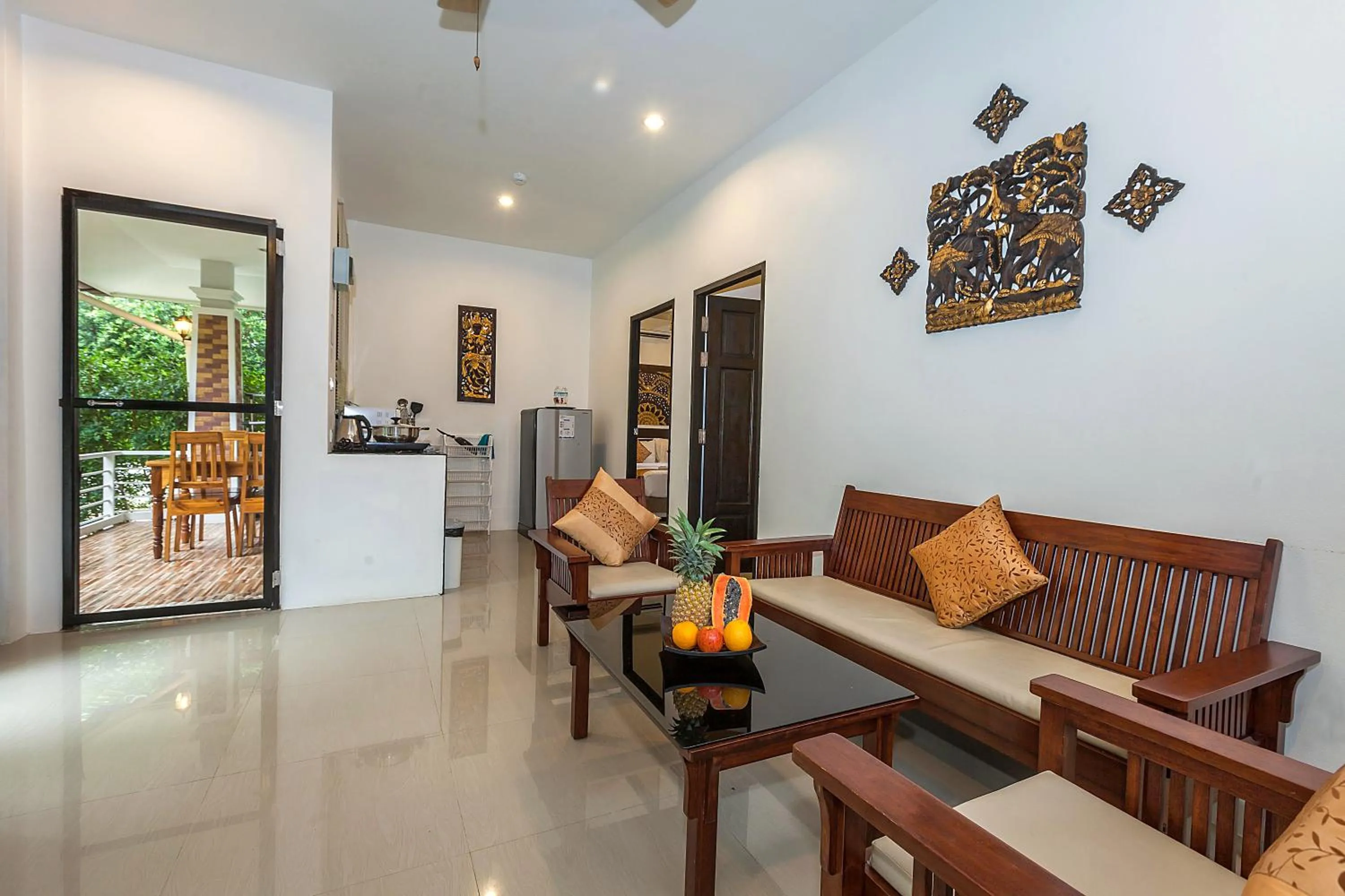 Kitchen or kitchenette in Lux Family Villas Krabi Ao Nang