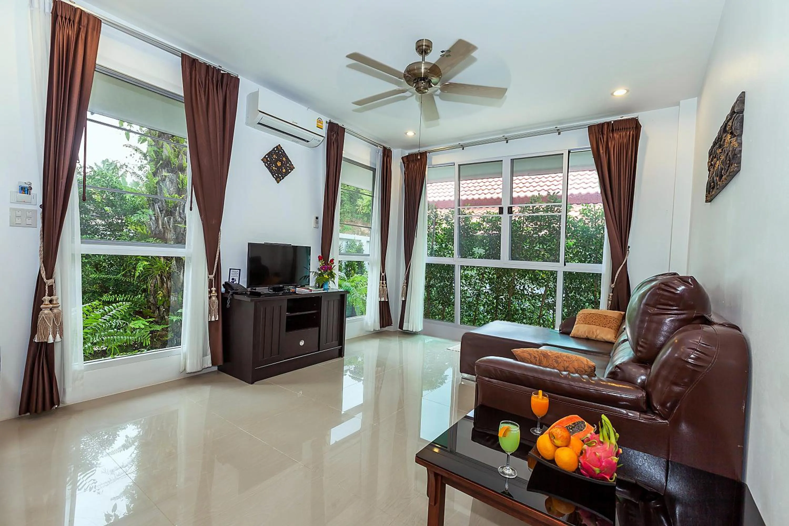 Living room in Lux Family Villas Krabi Ao Nang