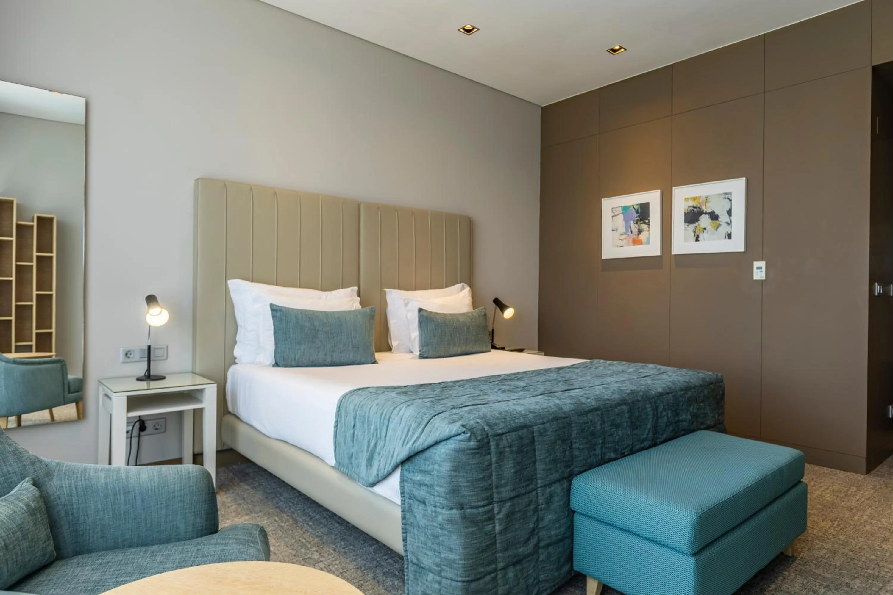 Bed in Montebelo Girassol Maputo Hotel