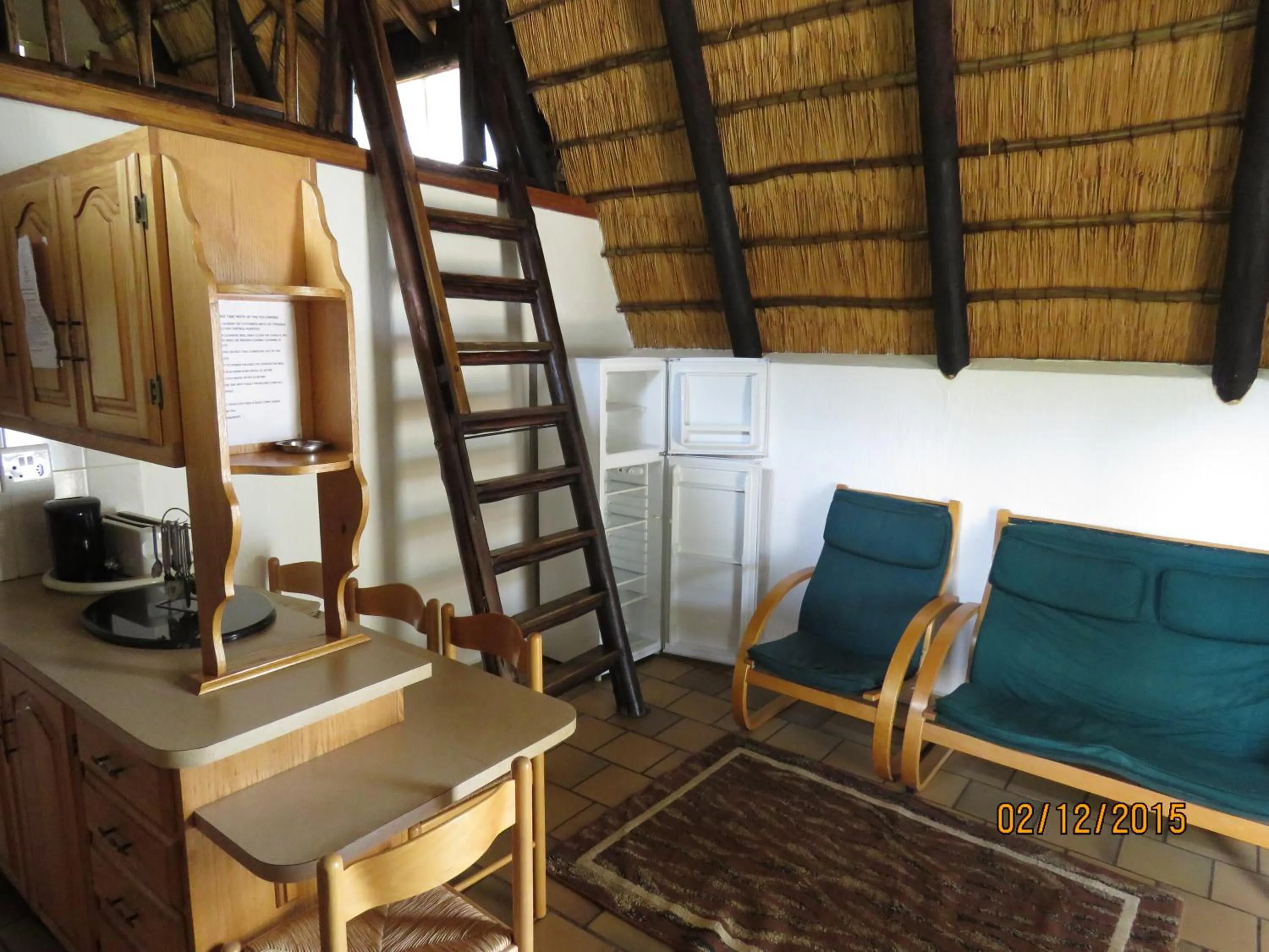 Dining area in Abba Game Lodge