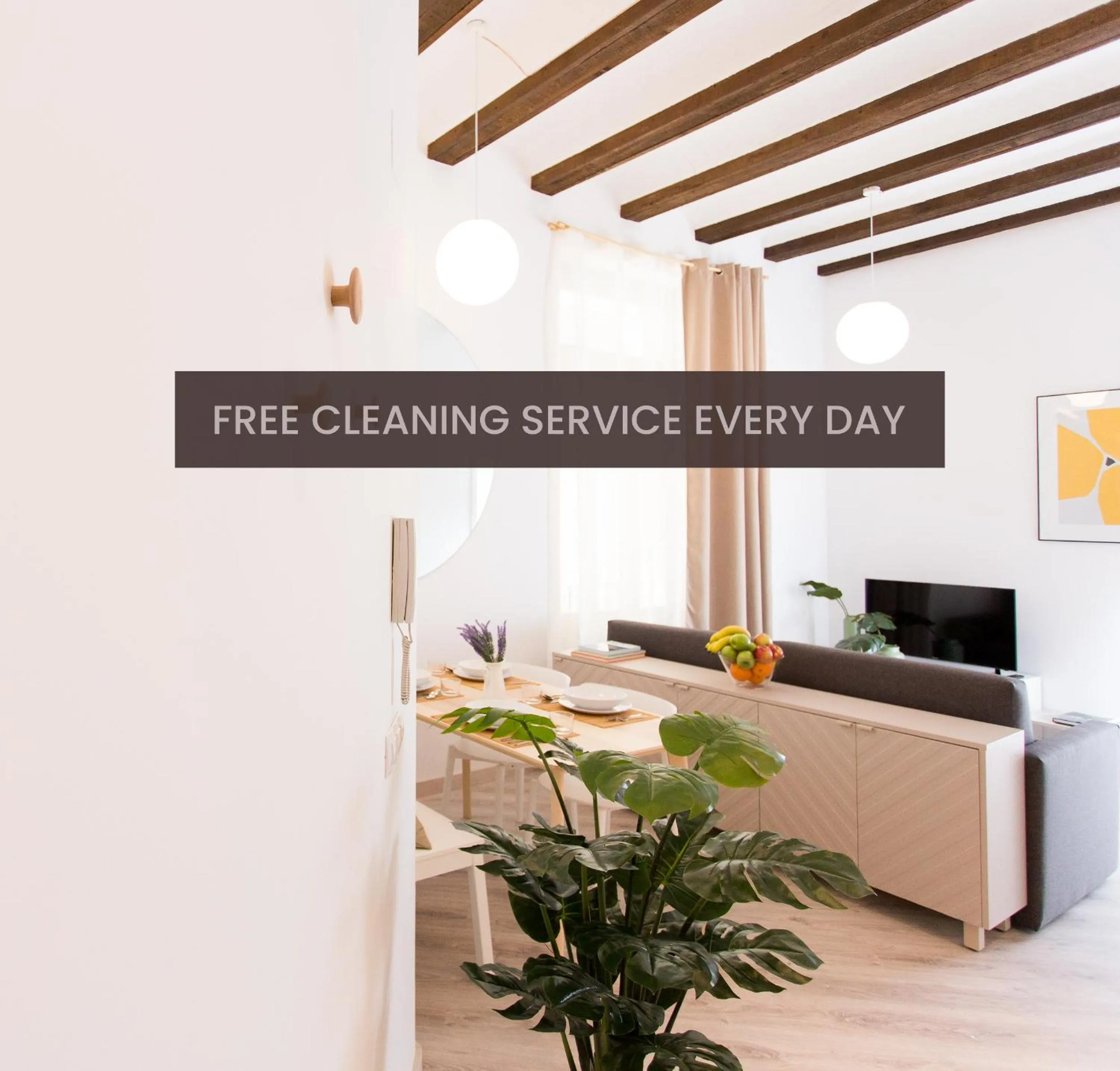 Text overlay in Apartamentos Wallace