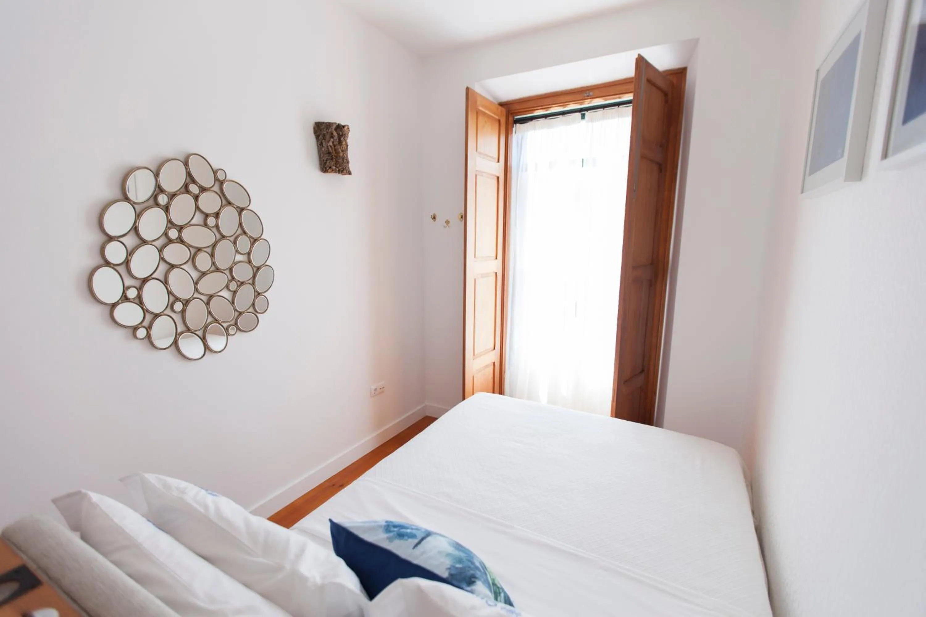 Bed in Otília Apartamentos