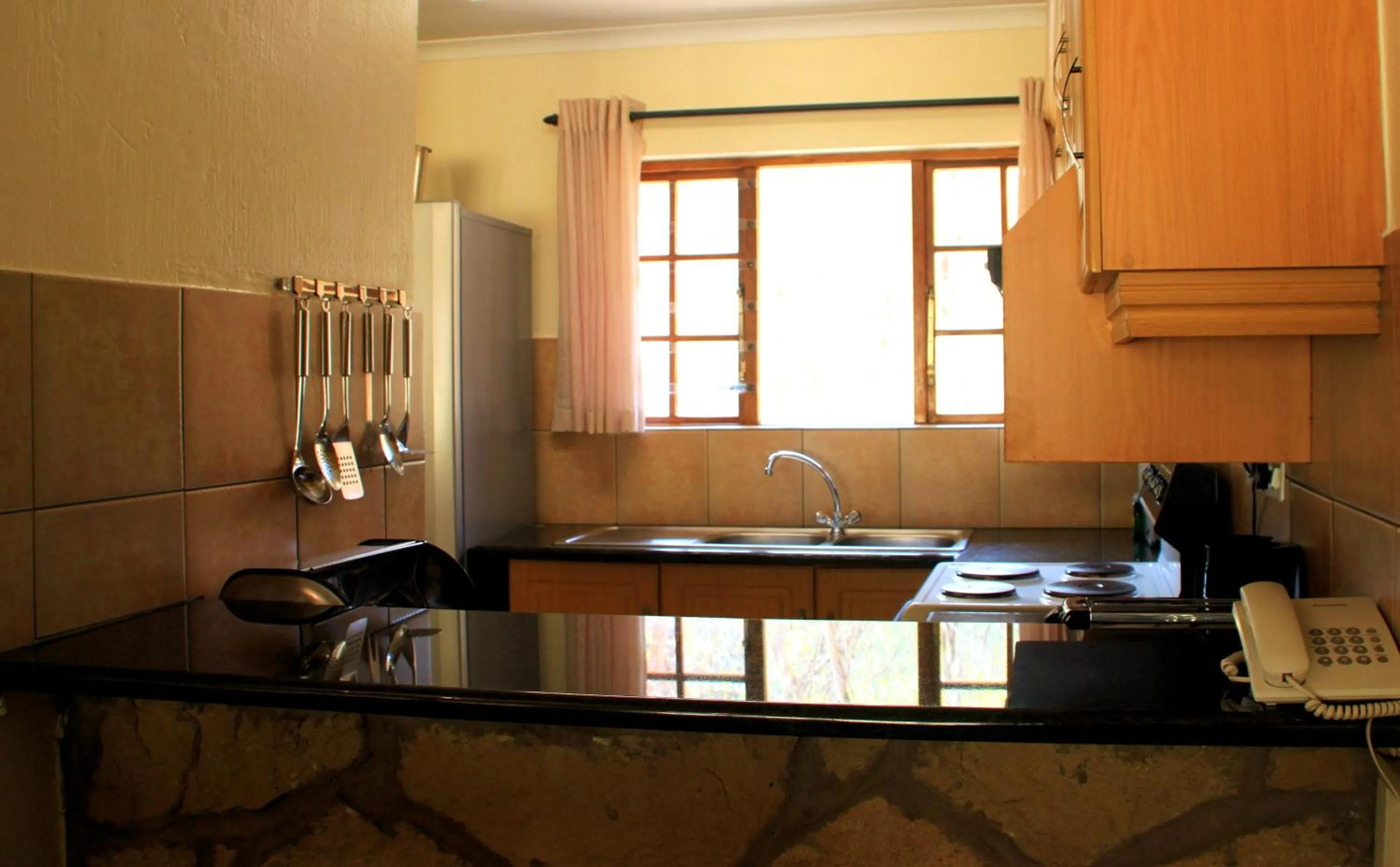 Kitchen or kitchenette in Gooderson Leisure Riverbend Chalets Self Catering and Timeshare Gold Crown Resort