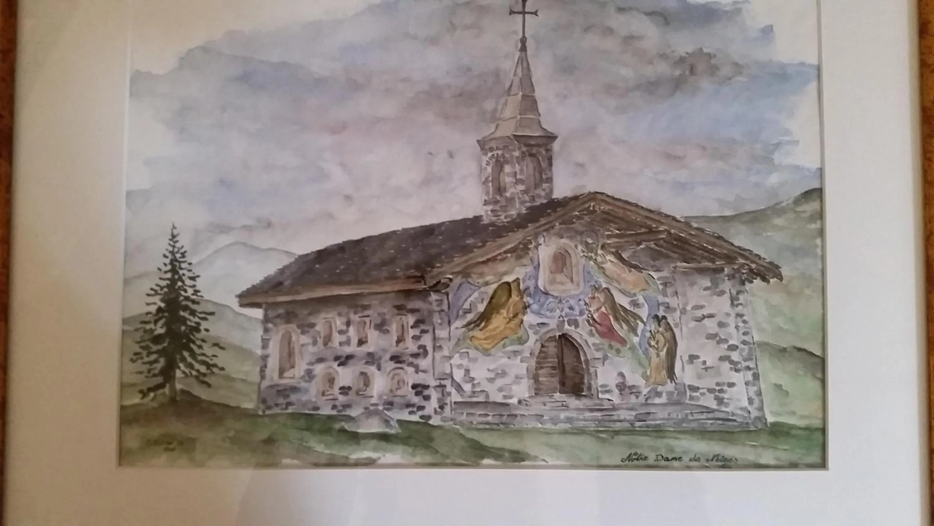 Decorative detail in Le Val d'Amby