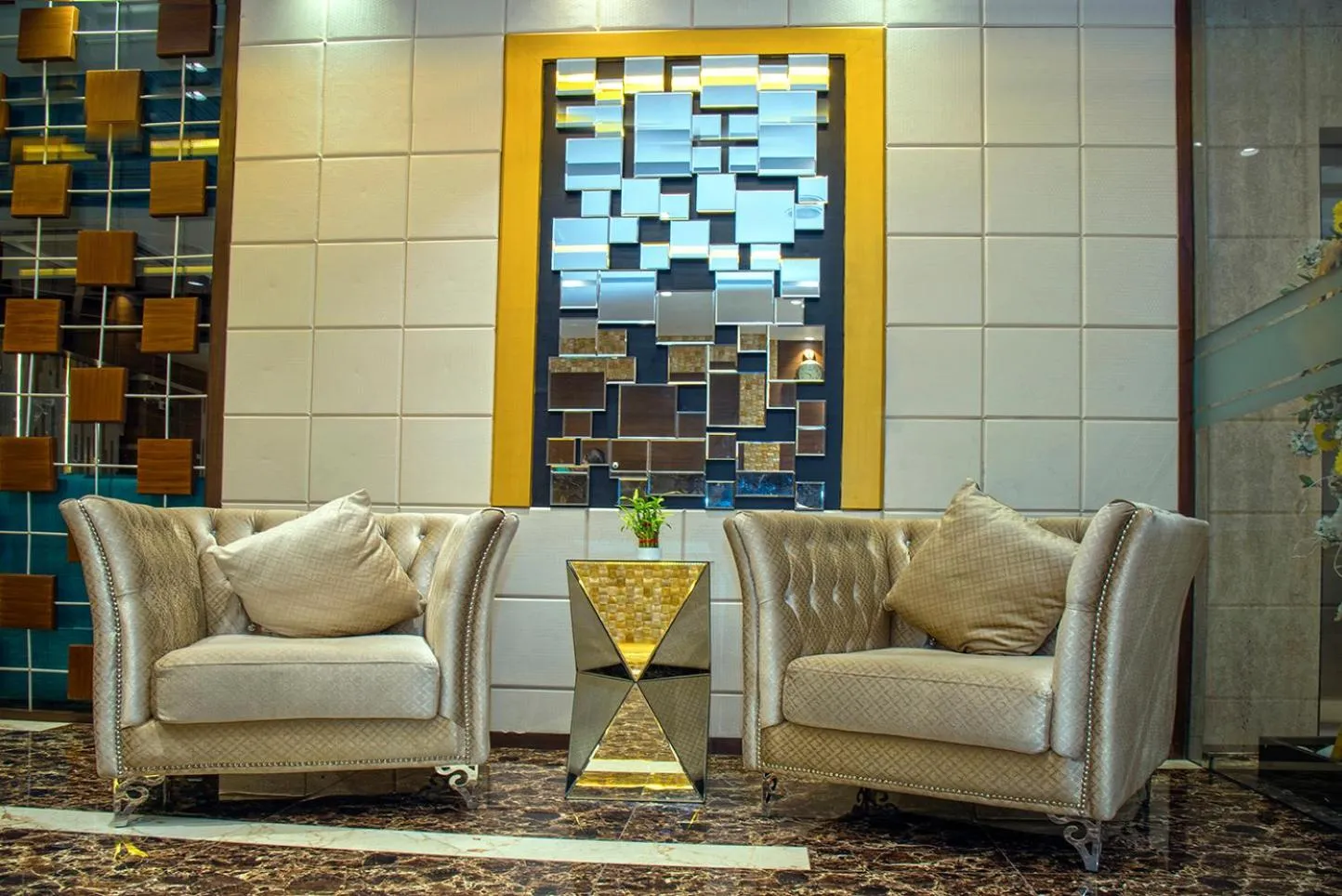 Decorative detail in The Fern Residency Kolkata