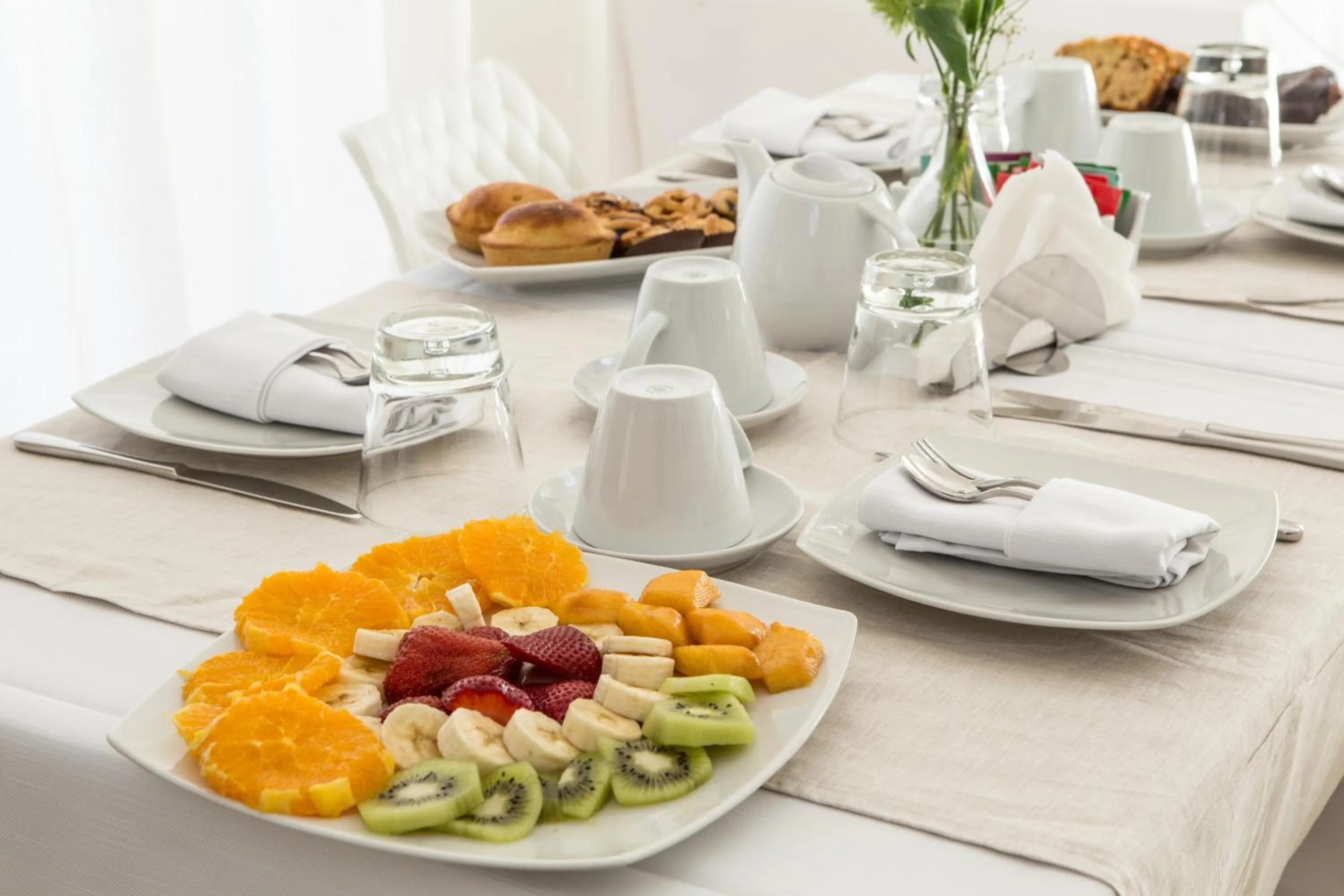 Food close-up in B&B Aries