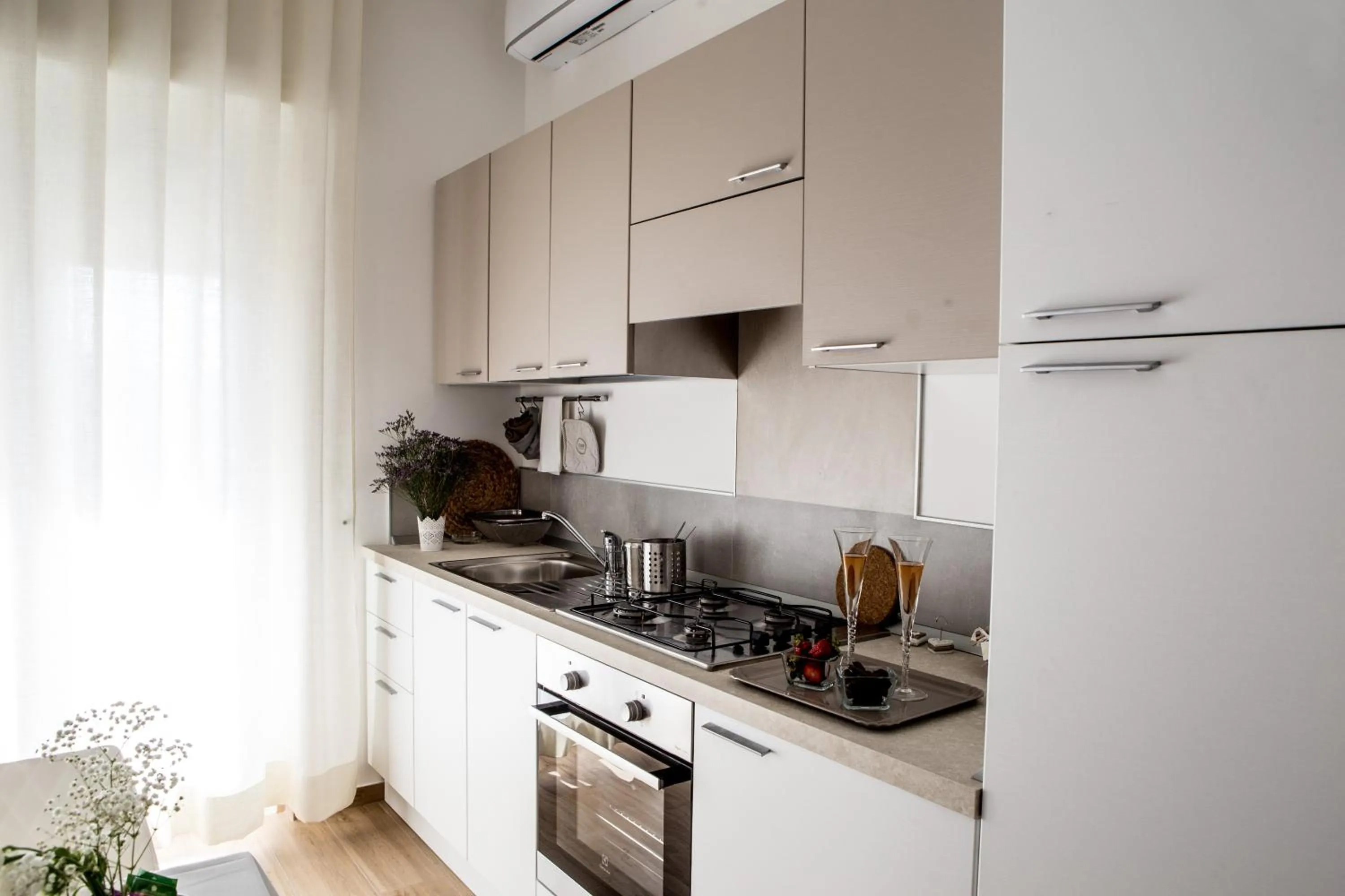 Communal kitchen in B&B Aries