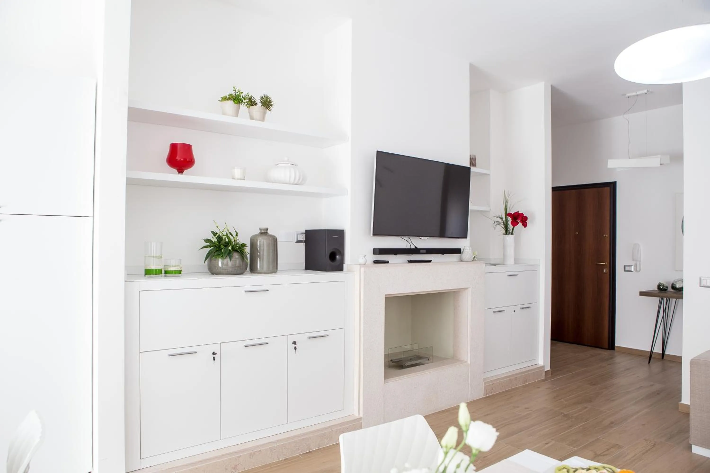 Communal lounge/ TV room in B&B Aries