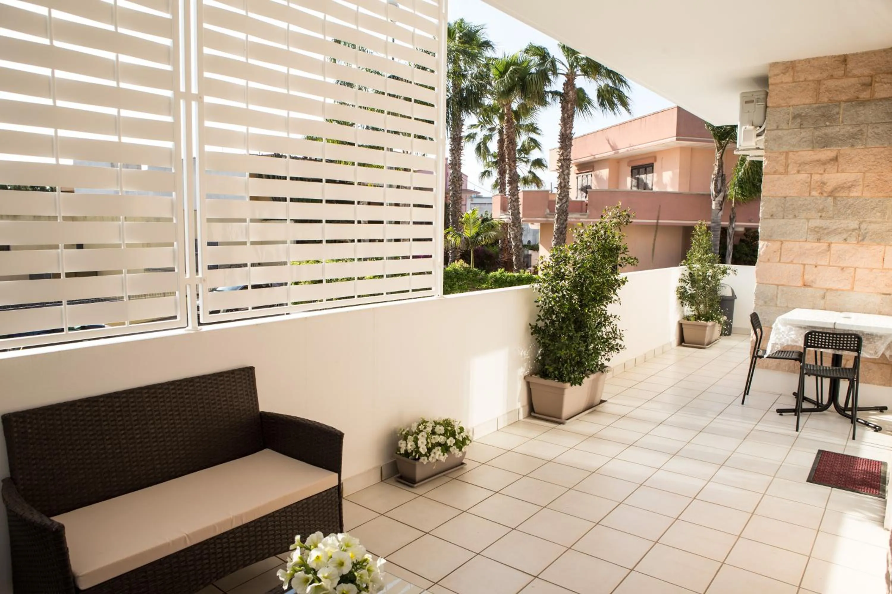 Balcony/Terrace in B&B Aries