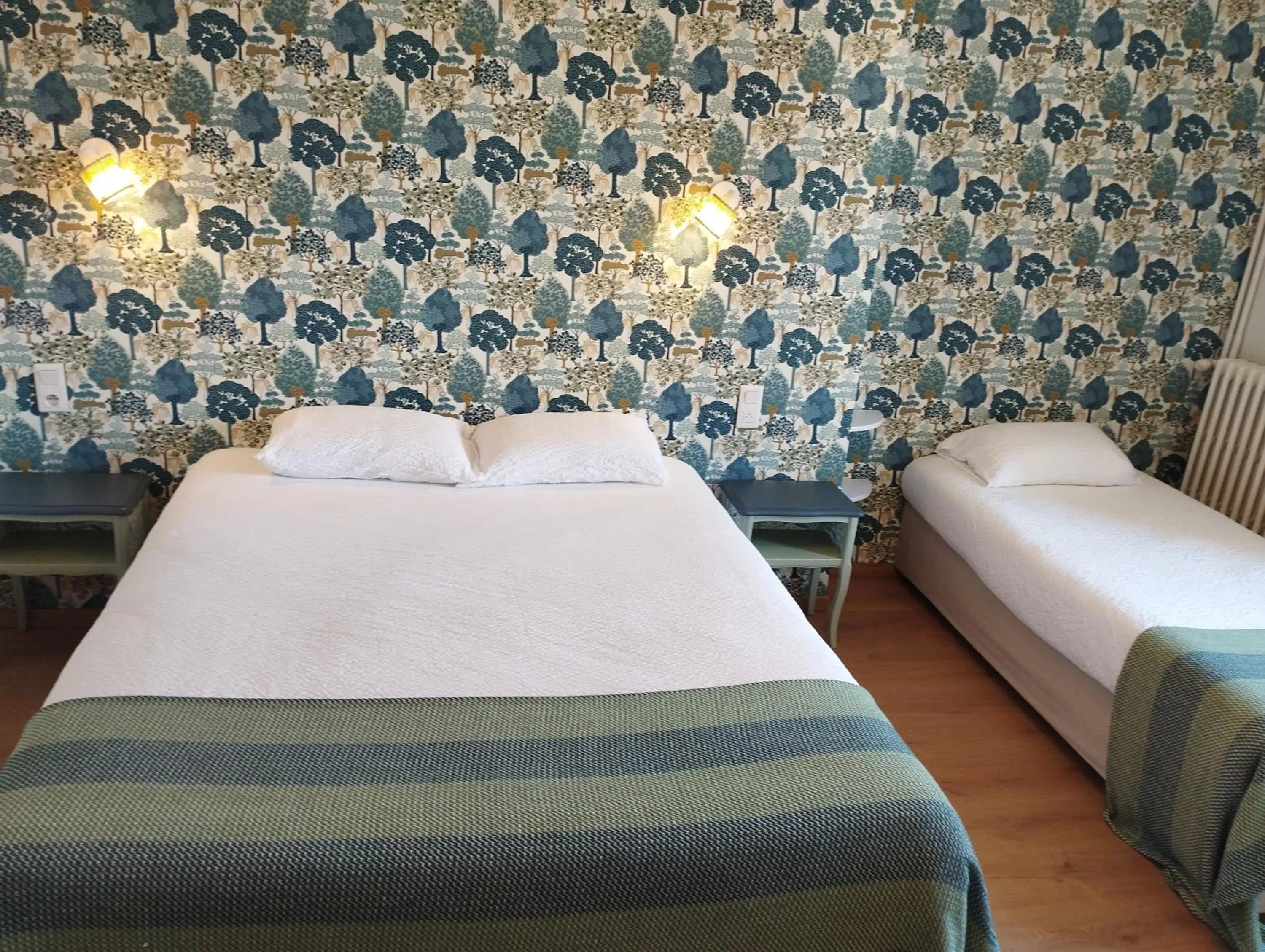 Bedroom, Bed in Hotel de France