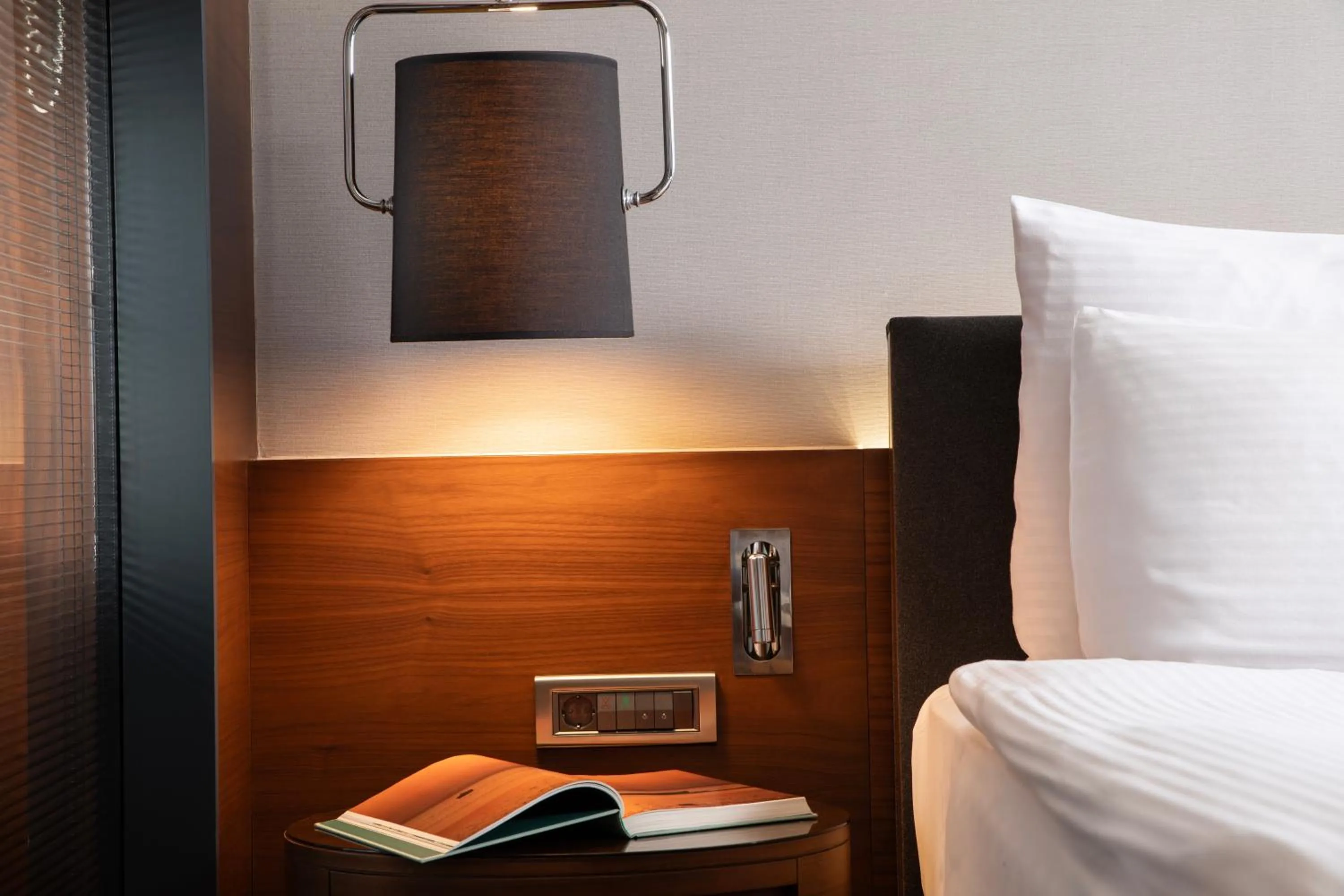 Decorative detail, Bed in Grand Harilton Otel