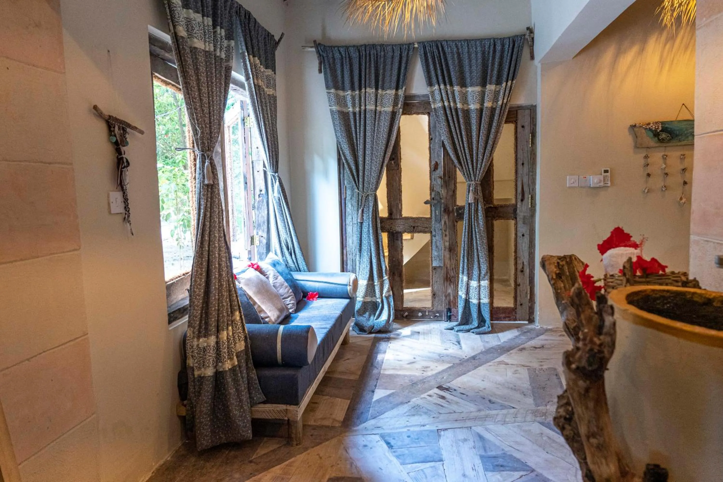 Seating area in Kinazi Upepo Beach Eco Sport Resort