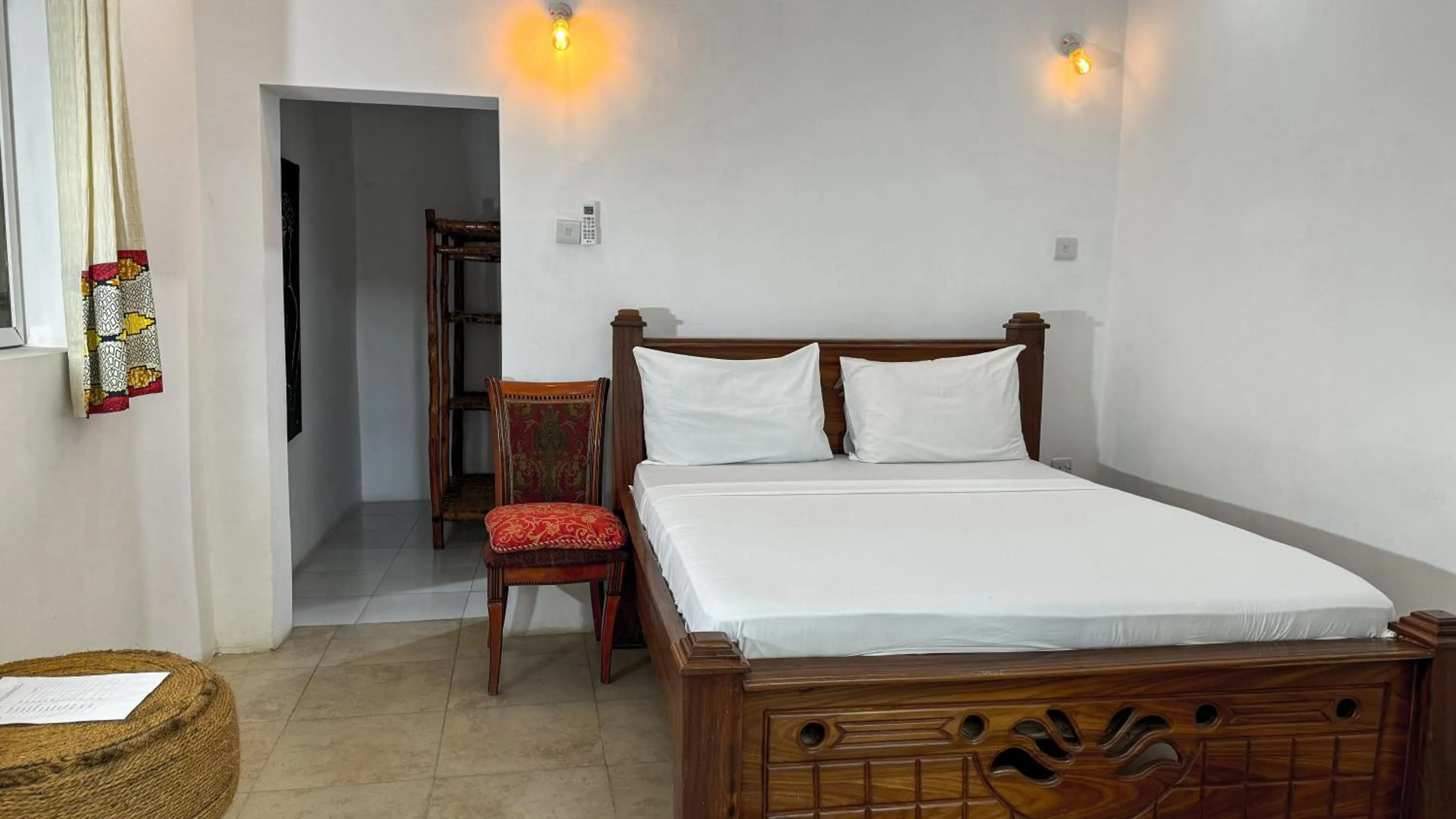 Bed in Kinazi Upepo Beach Eco Sport Resort