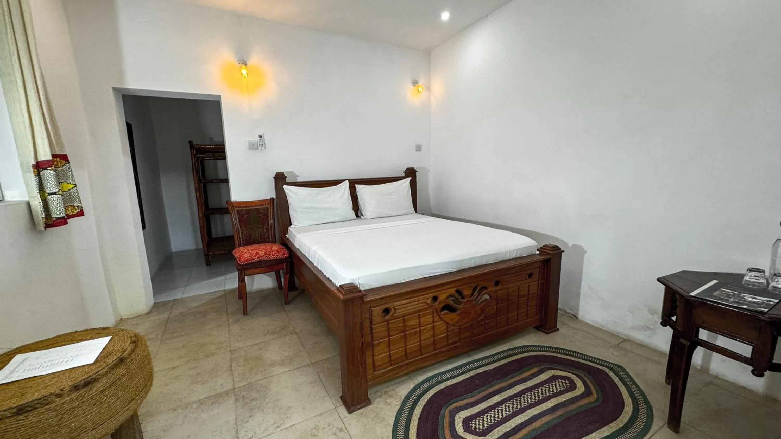 Bed in Kinazi Upepo Beach Eco Sport Resort