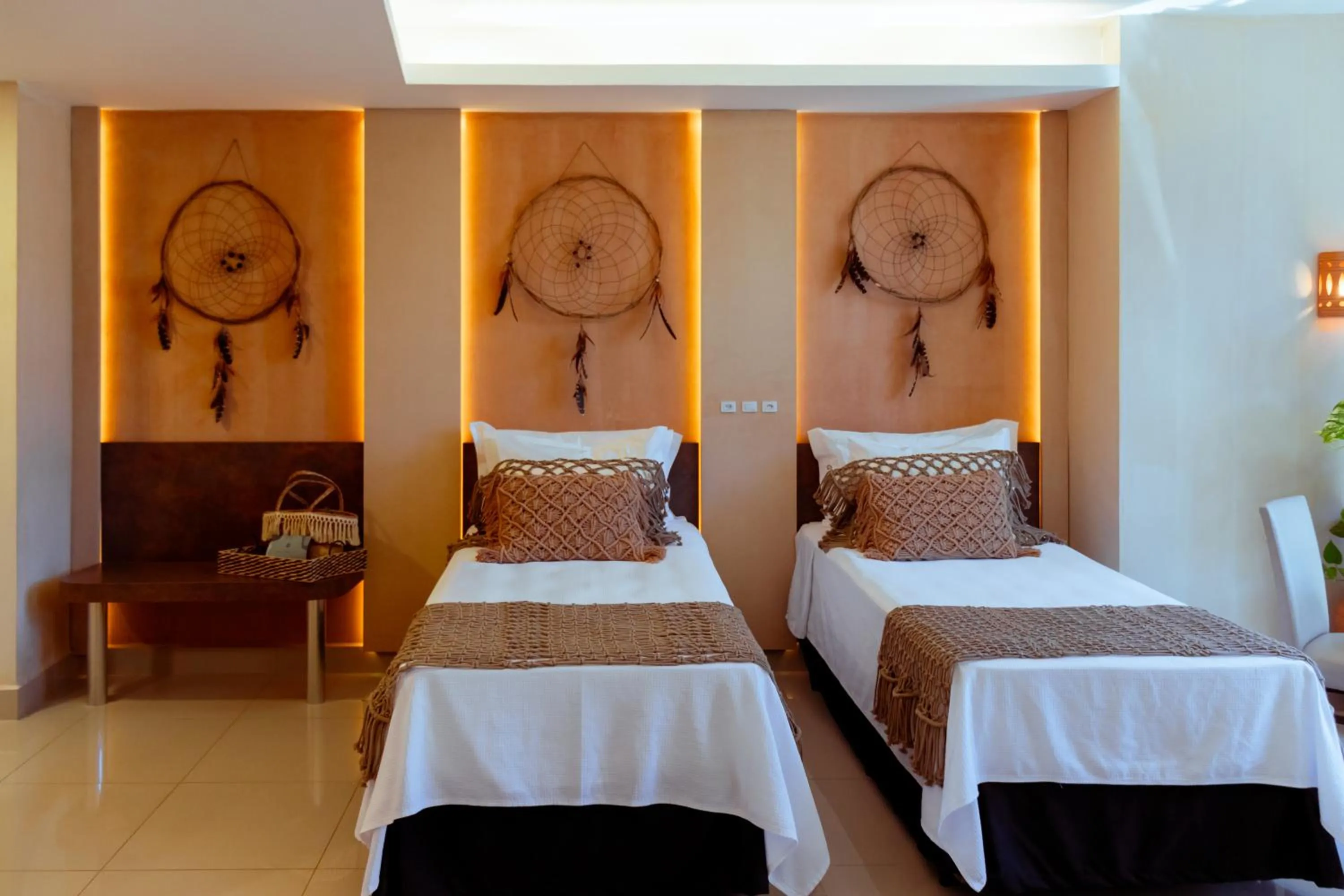 Bed in Vivaz Cataratas Hotel Resort