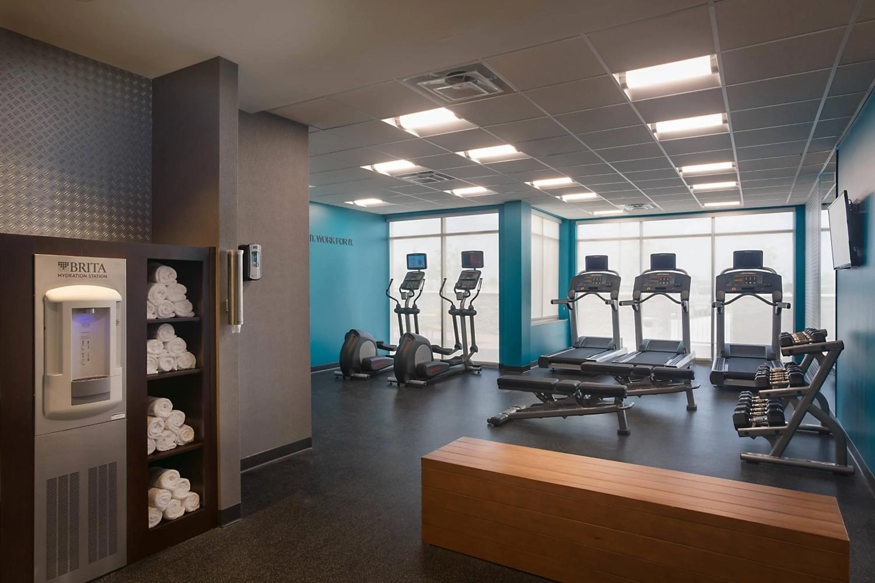 Fitness centre/facilities in Fairfield Inn & Suites by Marriott Dallas West/I-30