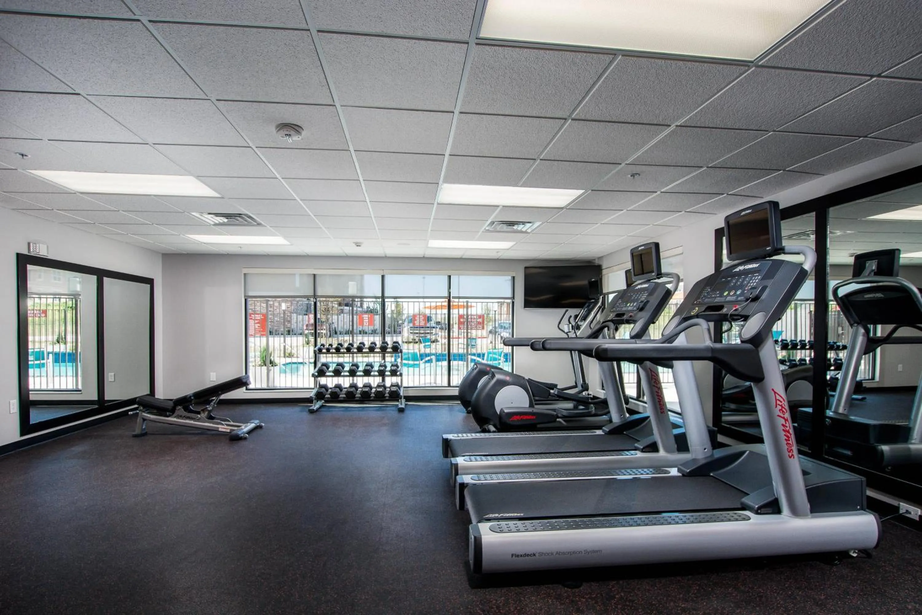Fitness centre/facilities in TownePlace Suites by Marriott Waco South
