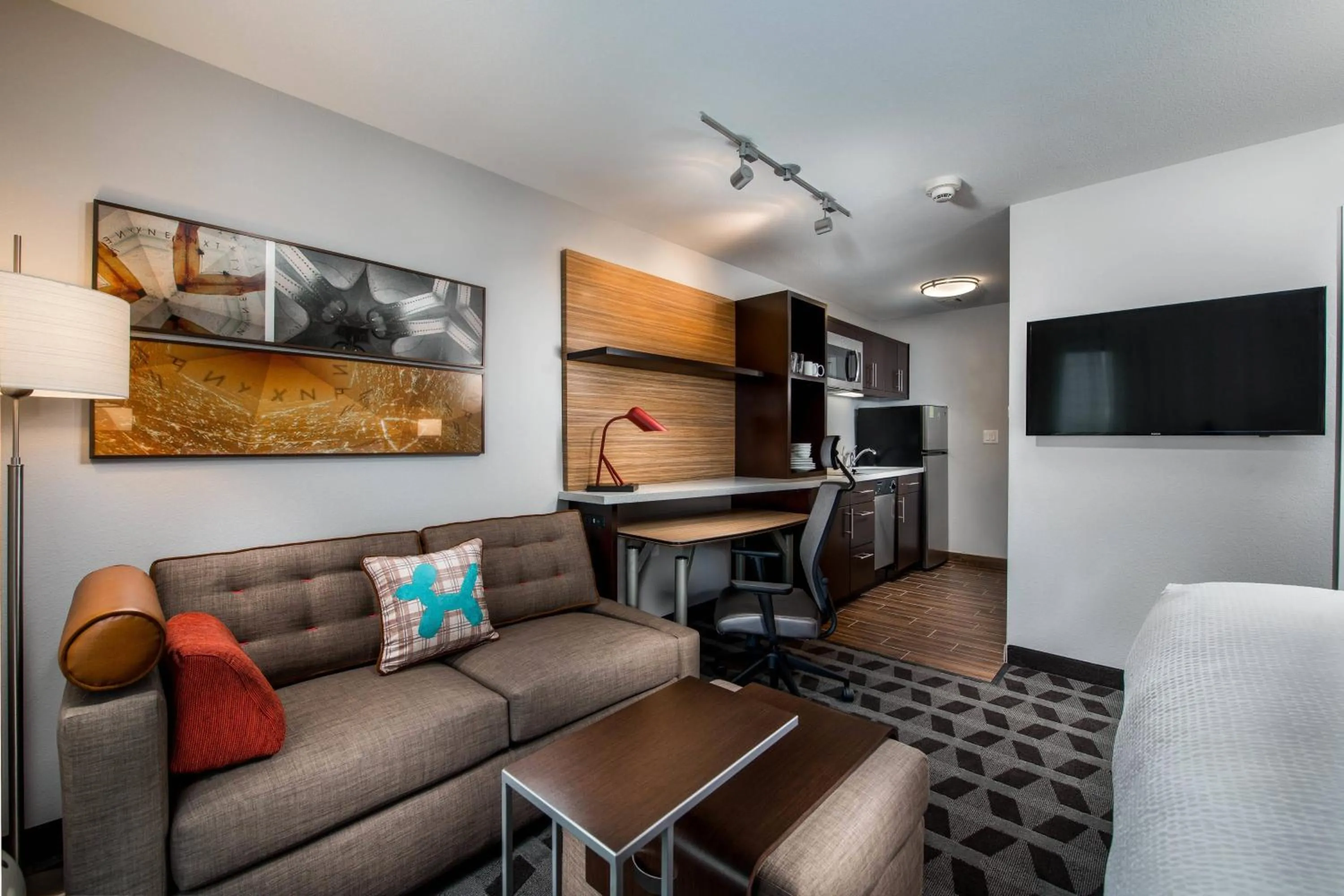 Lounge or bar in TownePlace Suites by Marriott Waco South