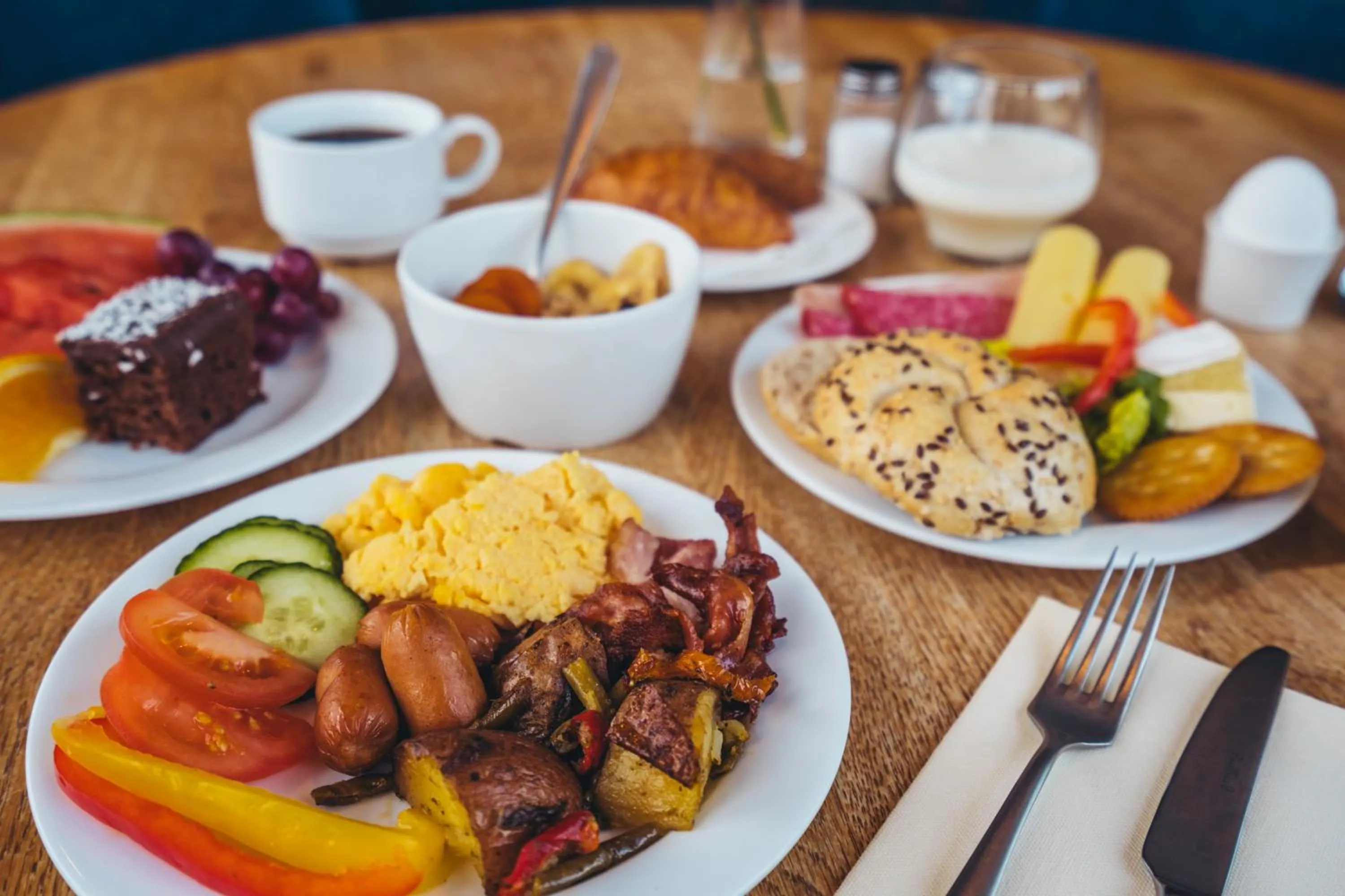 Buffet breakfast in Prize by Radisson, Solheimsviken Bergen