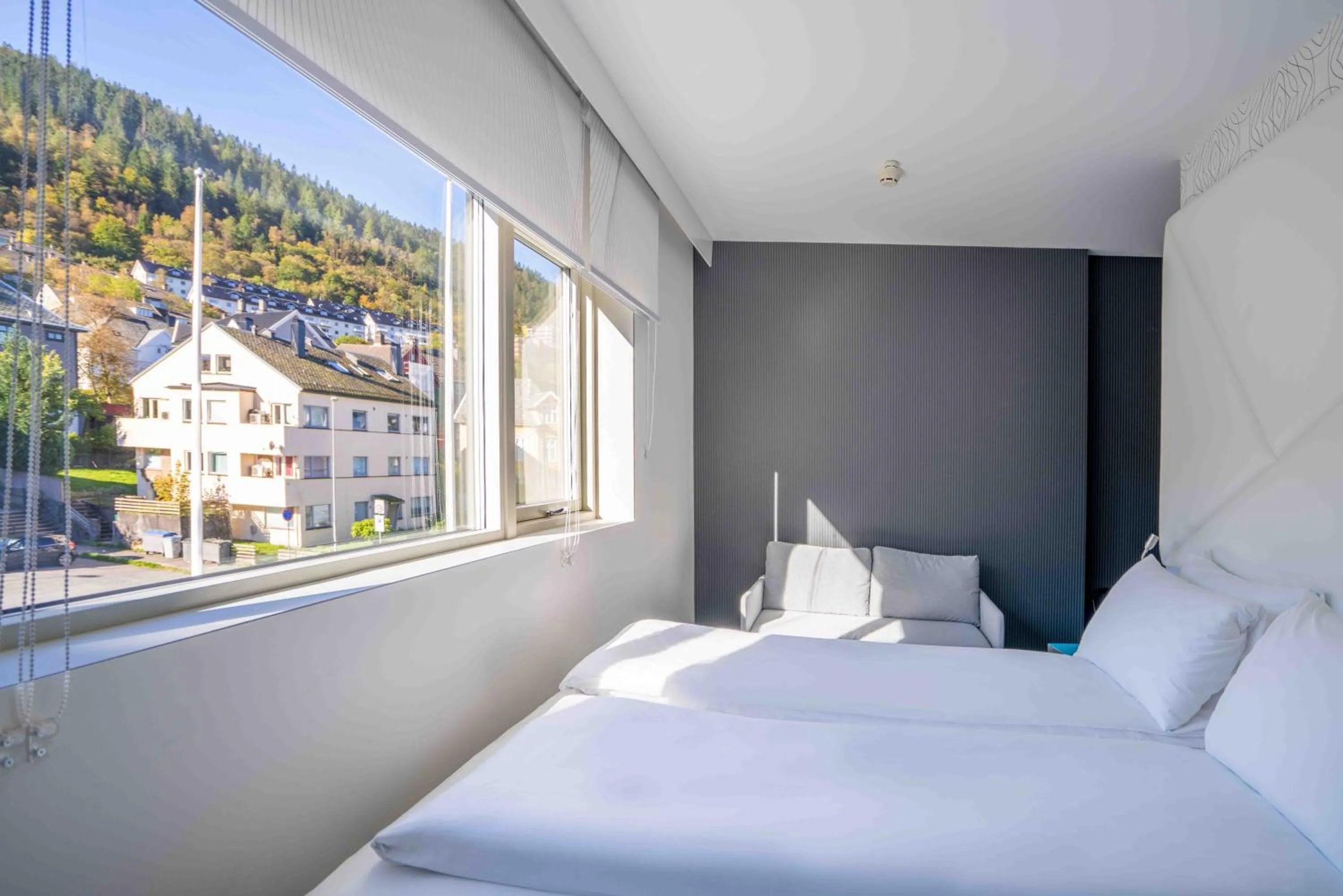 Seating area, Bed in Prize by Radisson, Solheimsviken Bergen