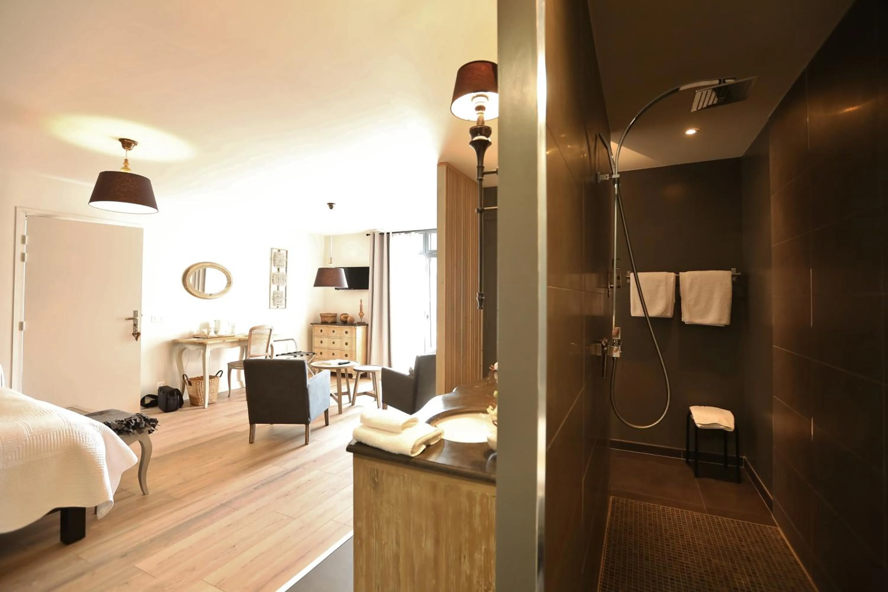 Photo of the whole room, Bed in Chambres D´Hôtes Herbes Folles