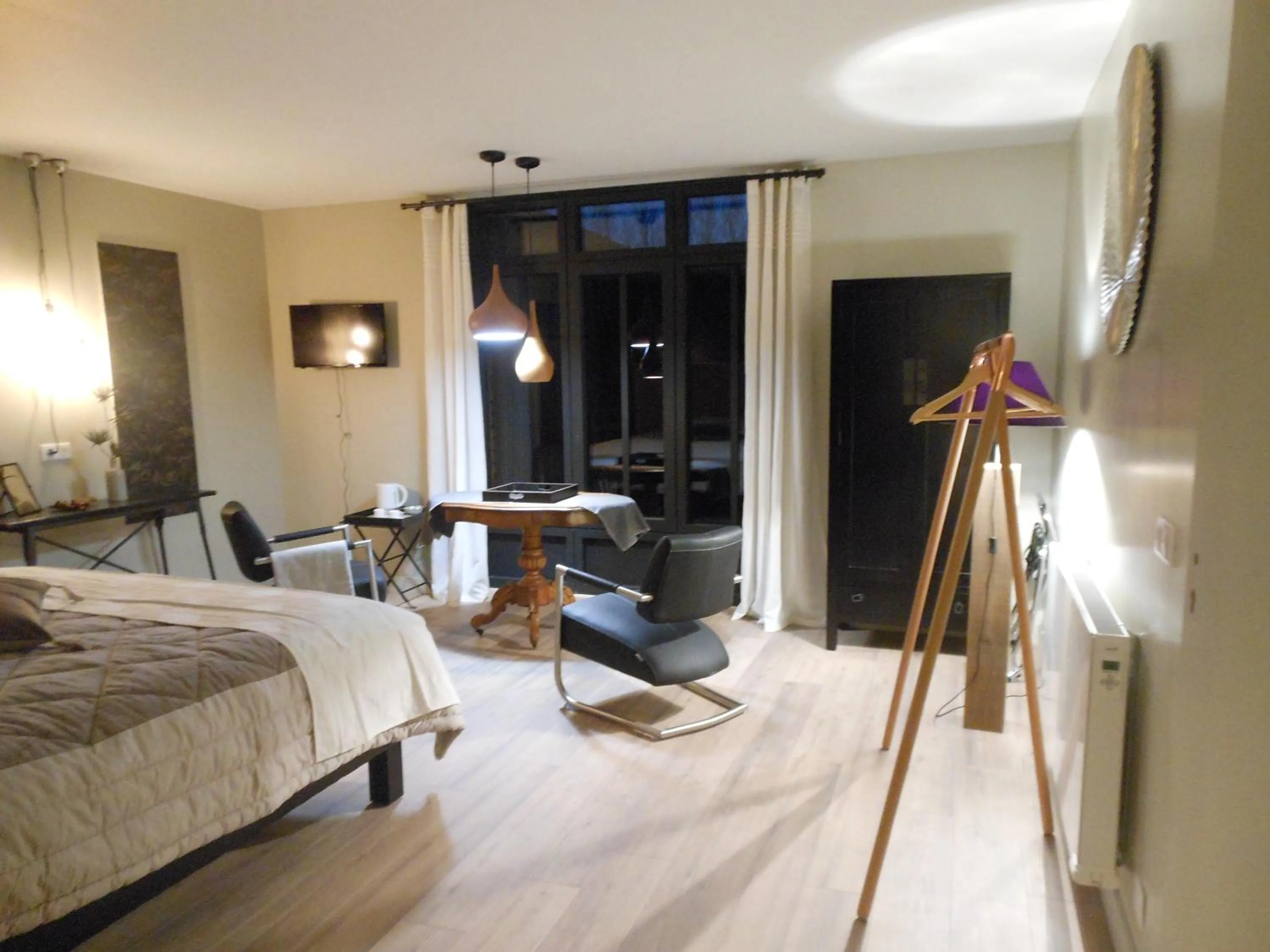 Bedroom in Chambres D´Hôtes Herbes Folles