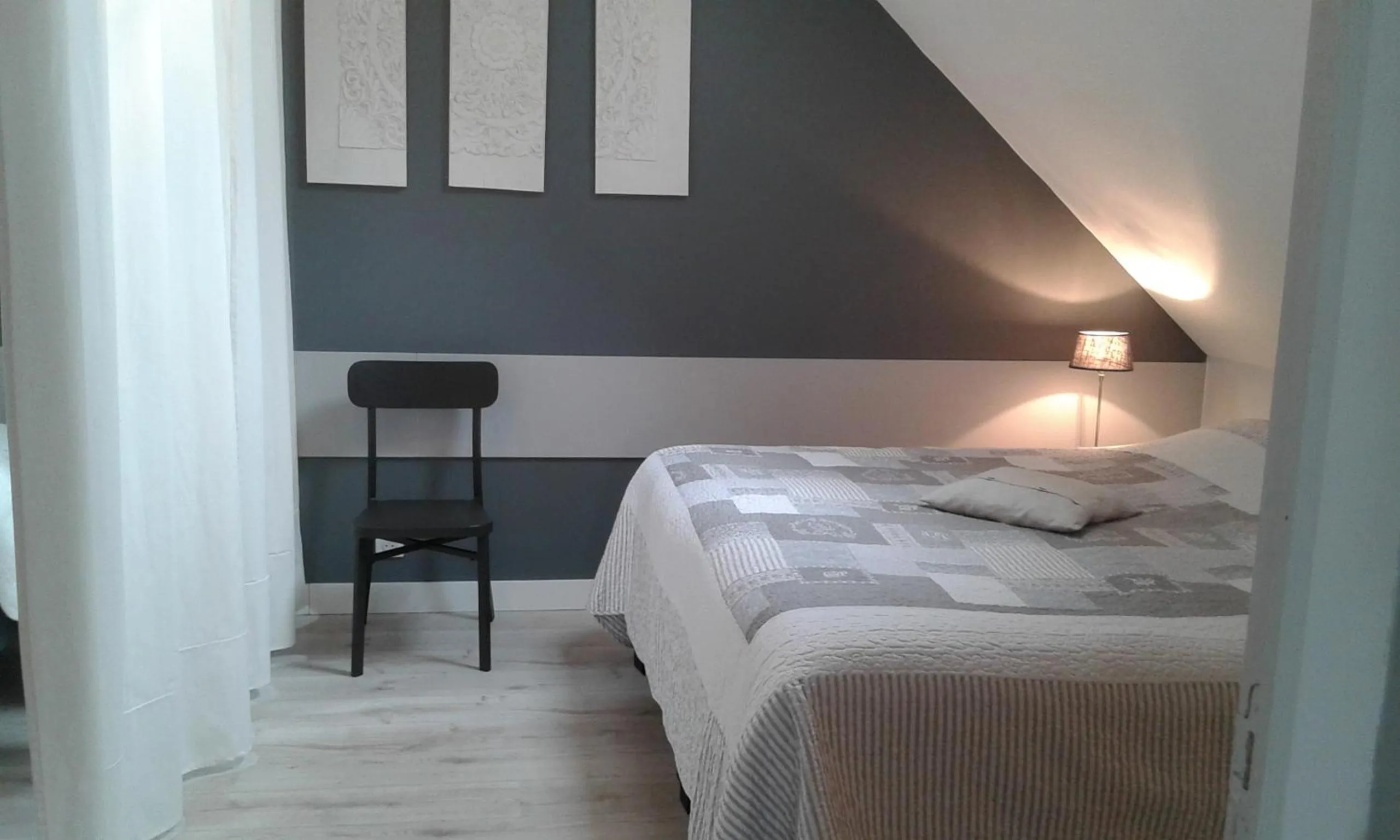 Bedroom, Bed in Chambres D´Hôtes Herbes Folles