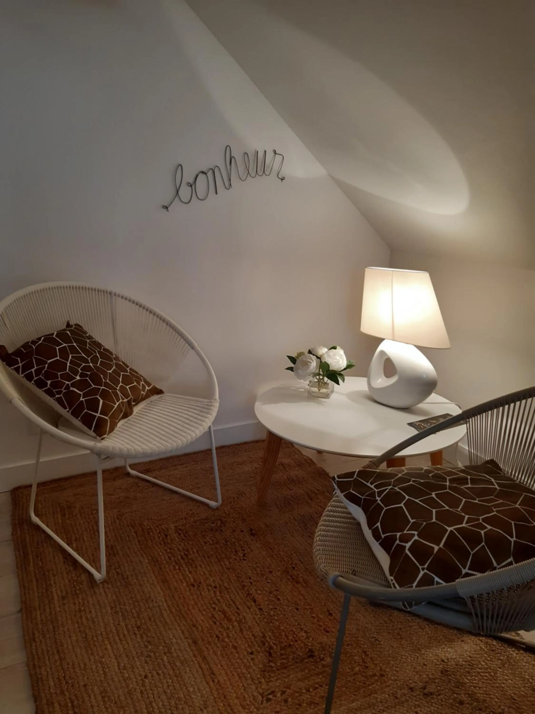 Bedroom in Chambres D´Hôtes Herbes Folles