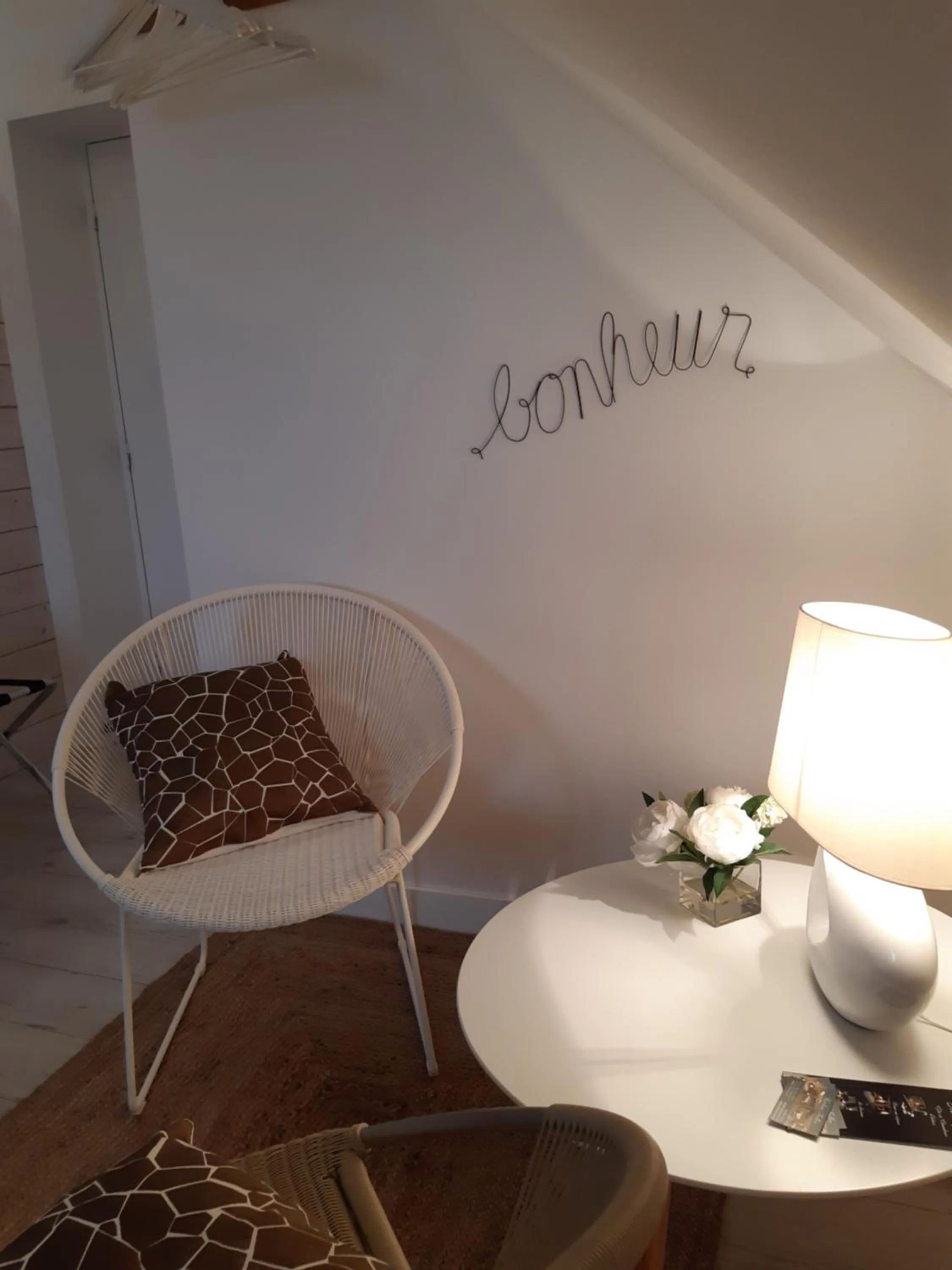 Living room in Chambres D´Hôtes Herbes Folles