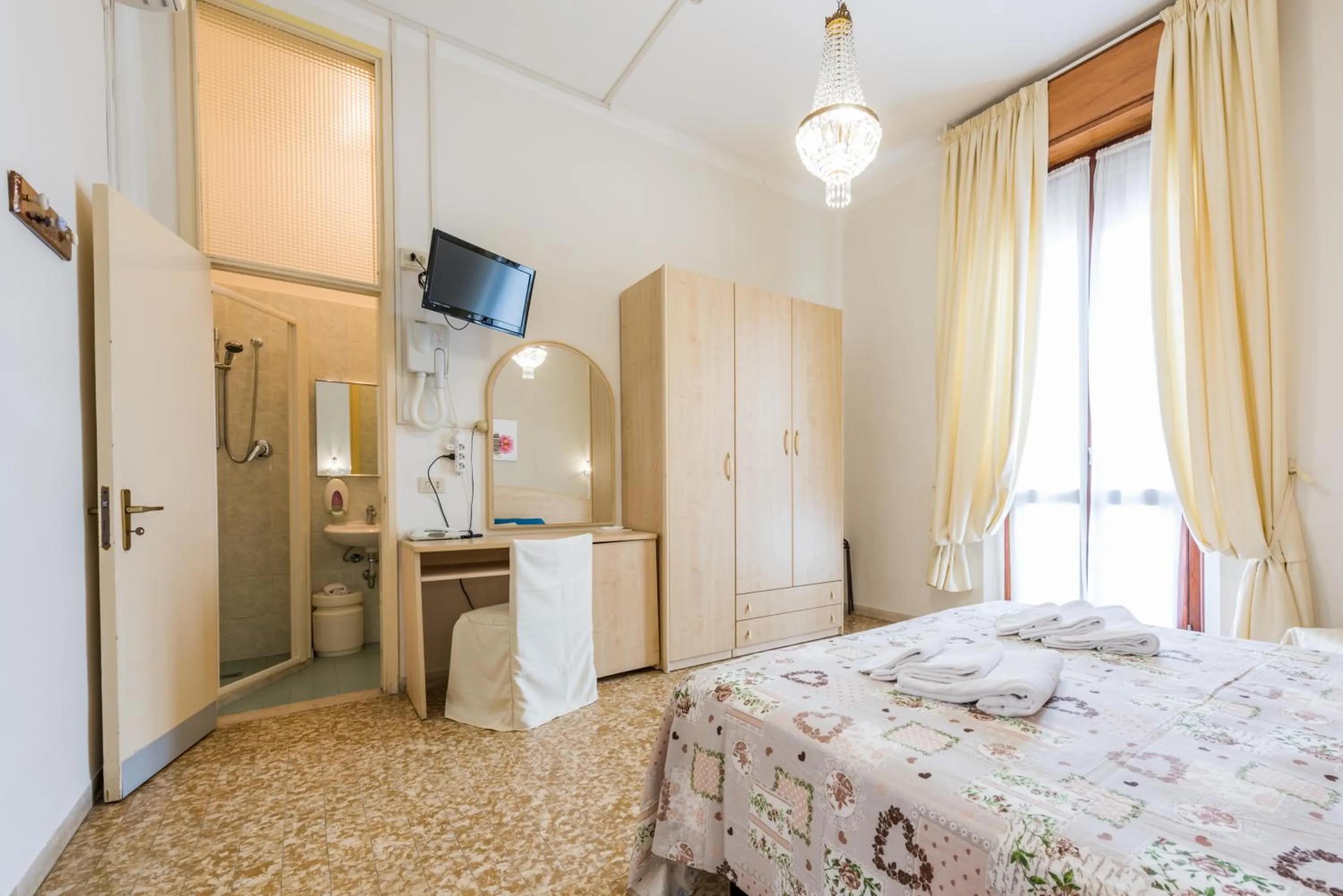 Photo of the whole room, Bed in Hotel Stefania