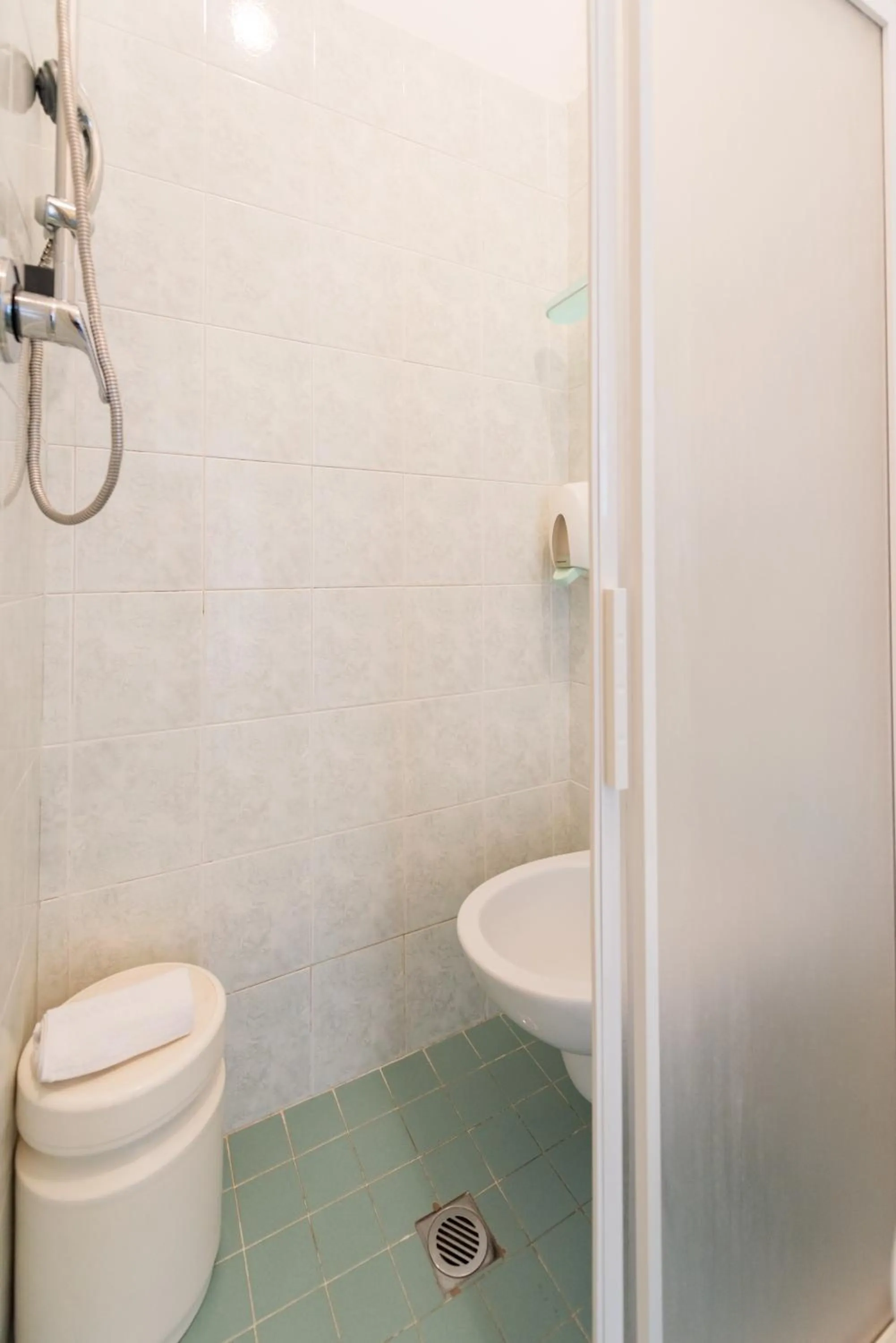 Shower in Hotel Stefania