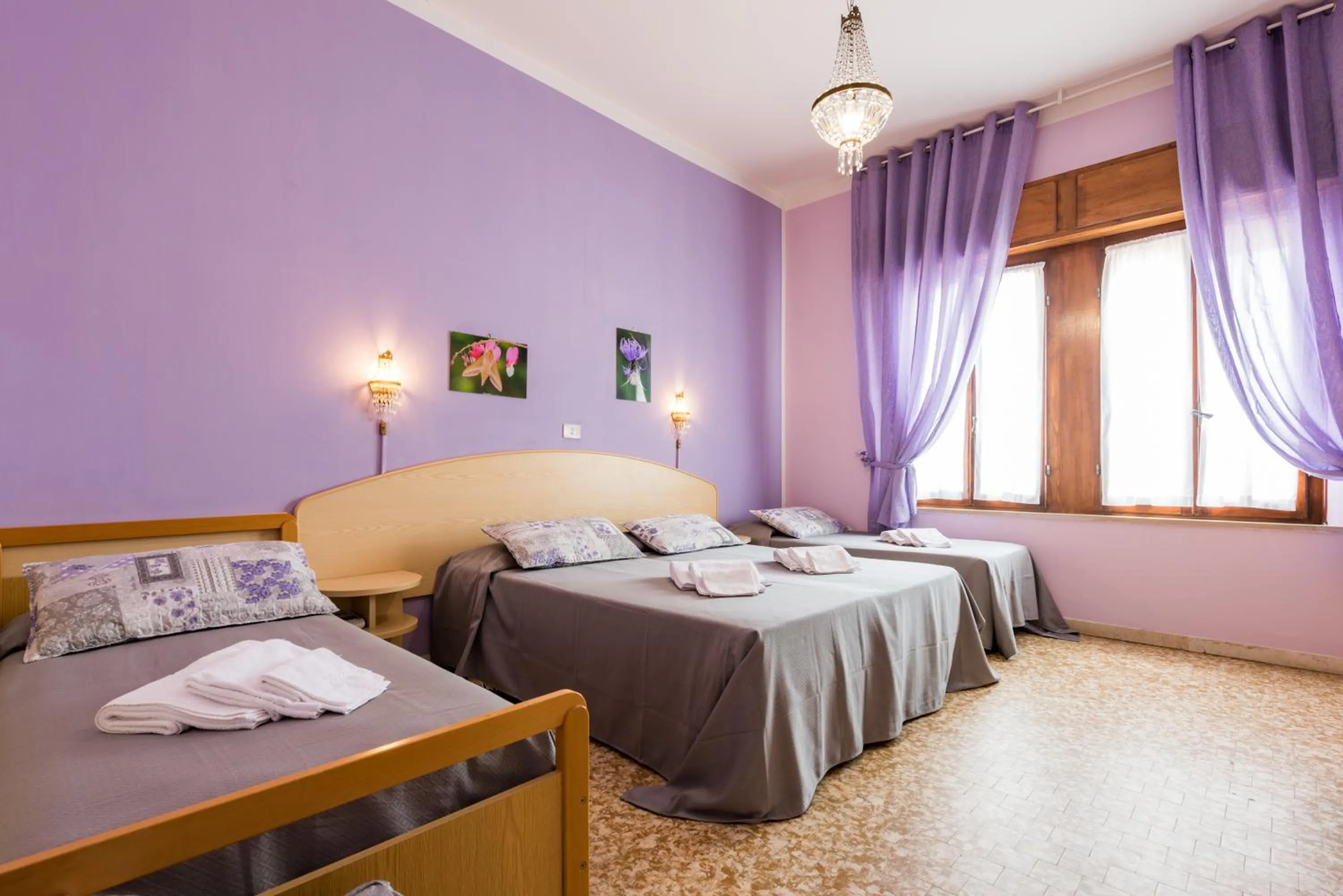 Family, Bed in Hotel Stefania