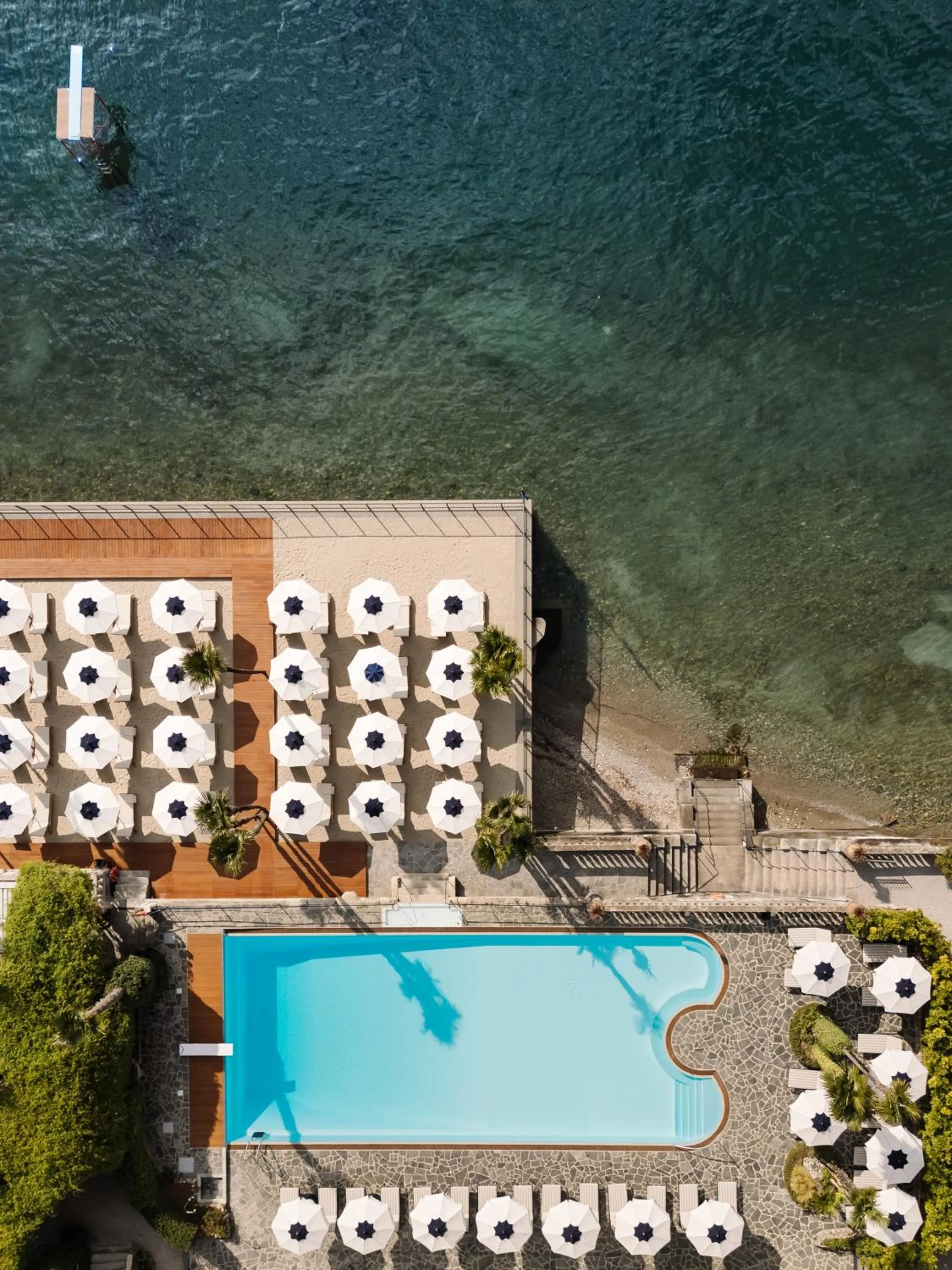 Beach in Grand Hotel Villa Serbelloni - A Legendary Hotel