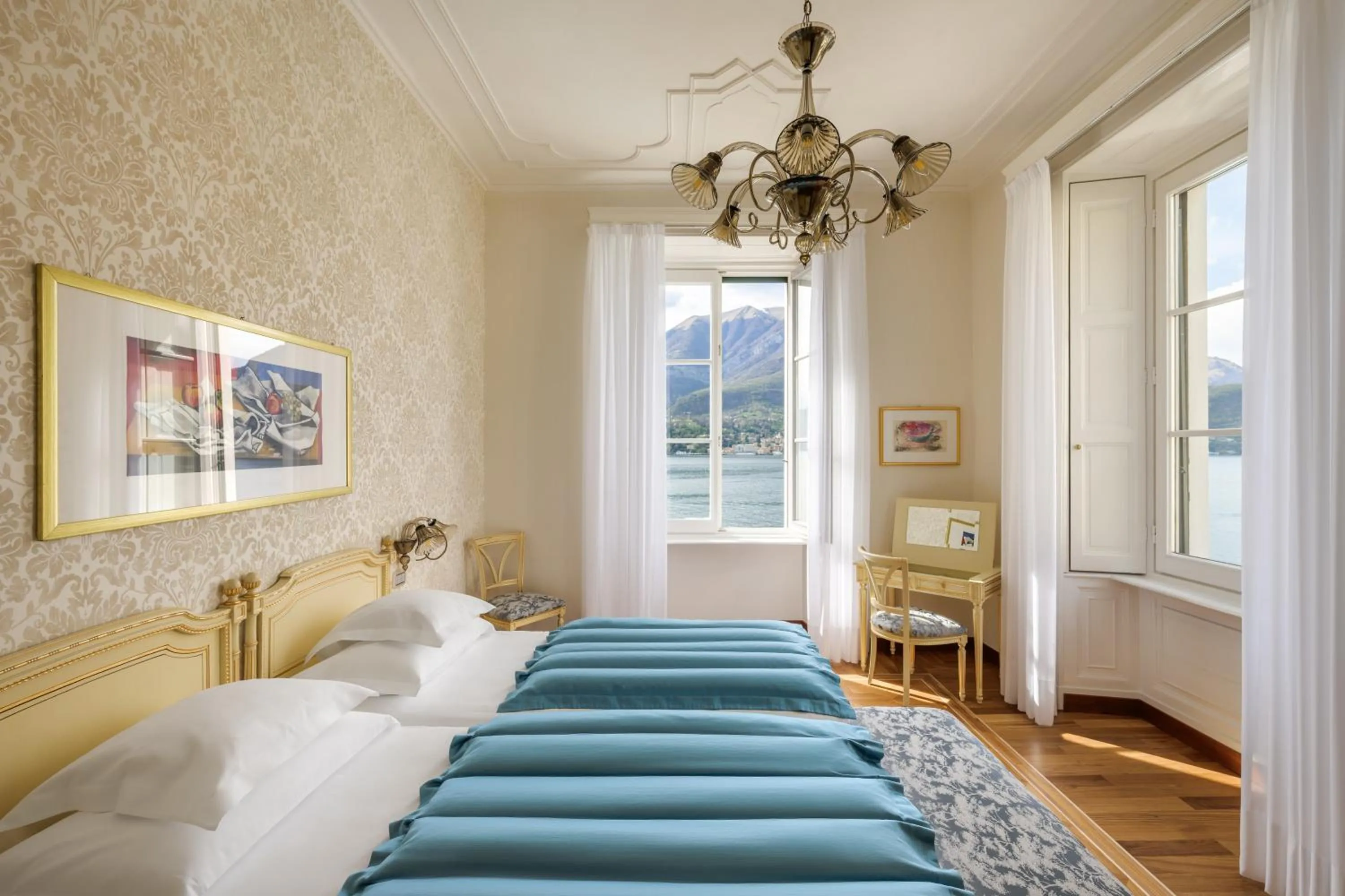 Bed in Grand Hotel Villa Serbelloni - A Legendary Hotel