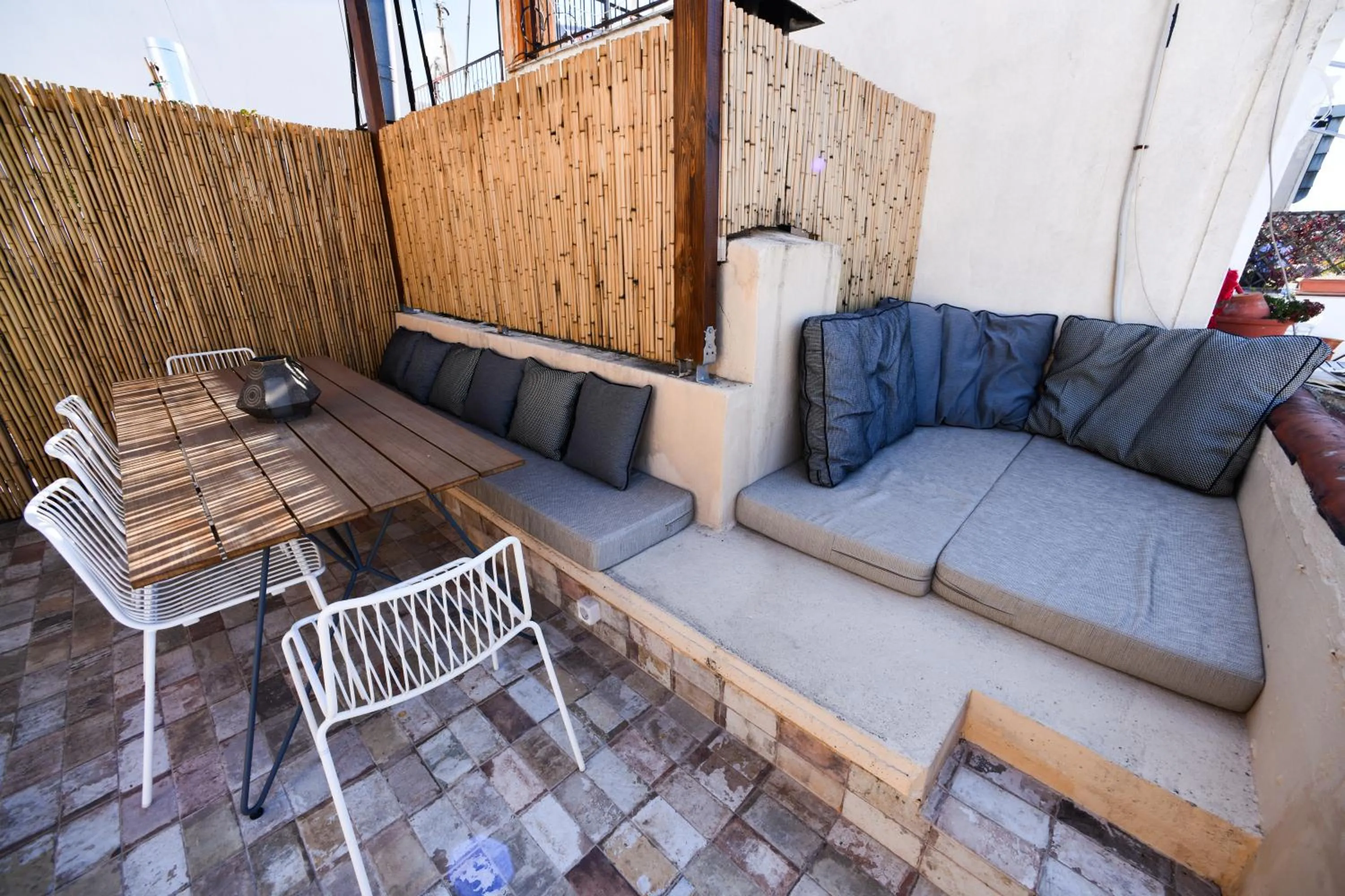 Balcony/Terrace in Kolonaki Boutique Apartments by Olala Homes