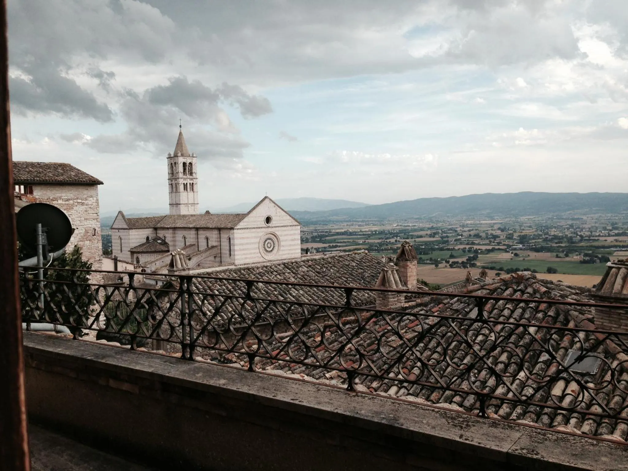 Balcony/Terrace in Residenza La Corte Assisi