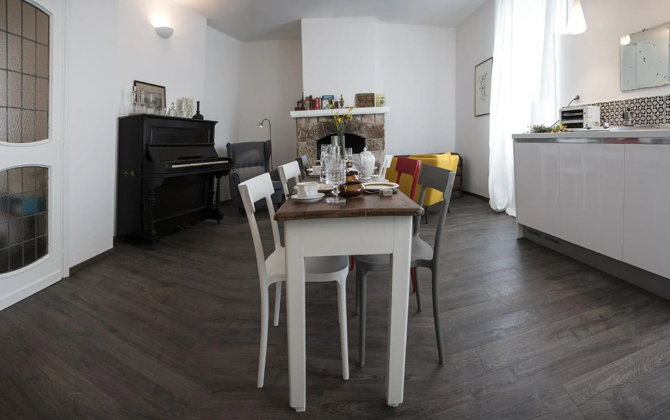 Kitchen or kitchenette in Residenza La Corte Assisi