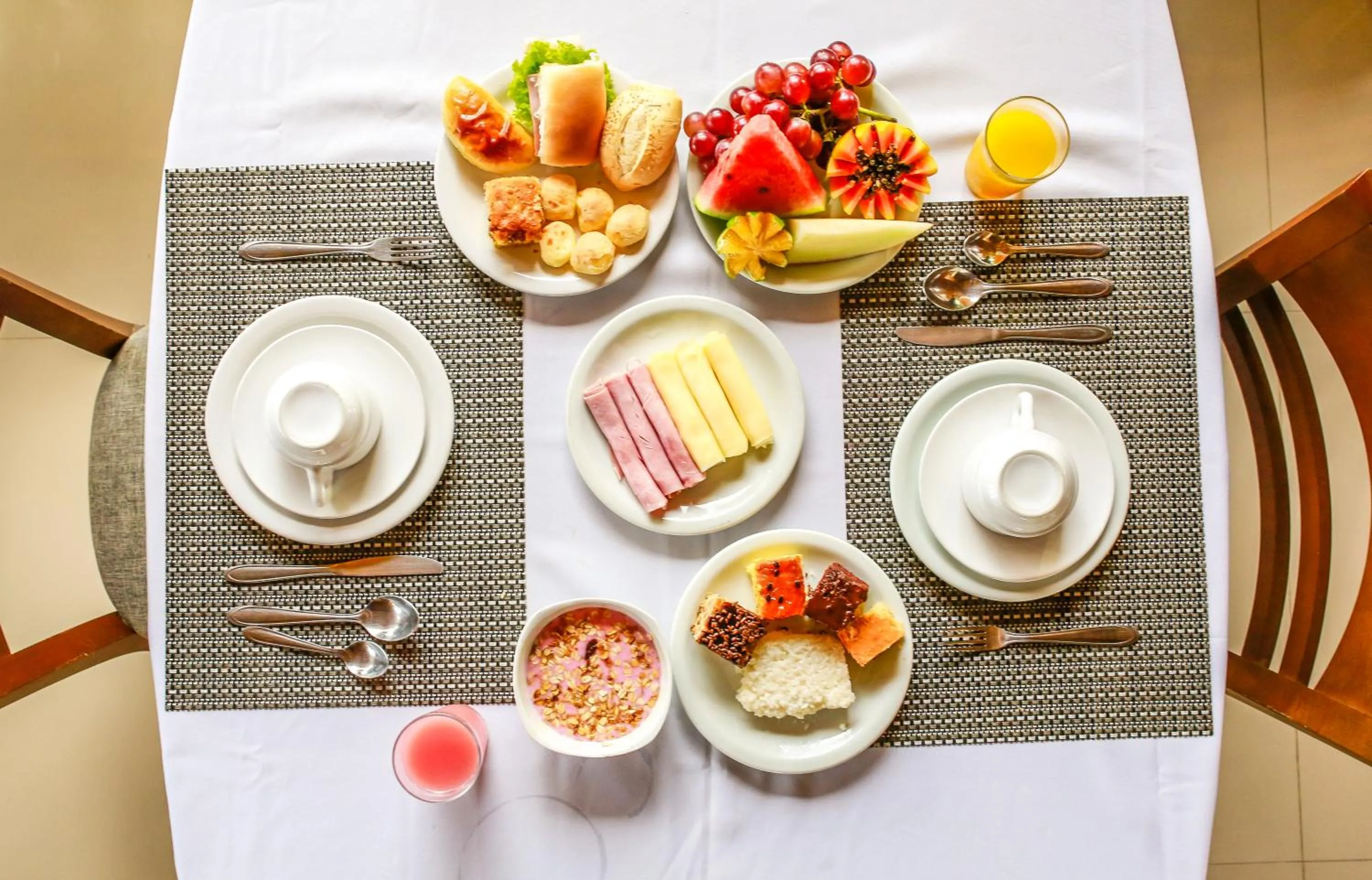 Buffet breakfast in Vila Miola Hotel