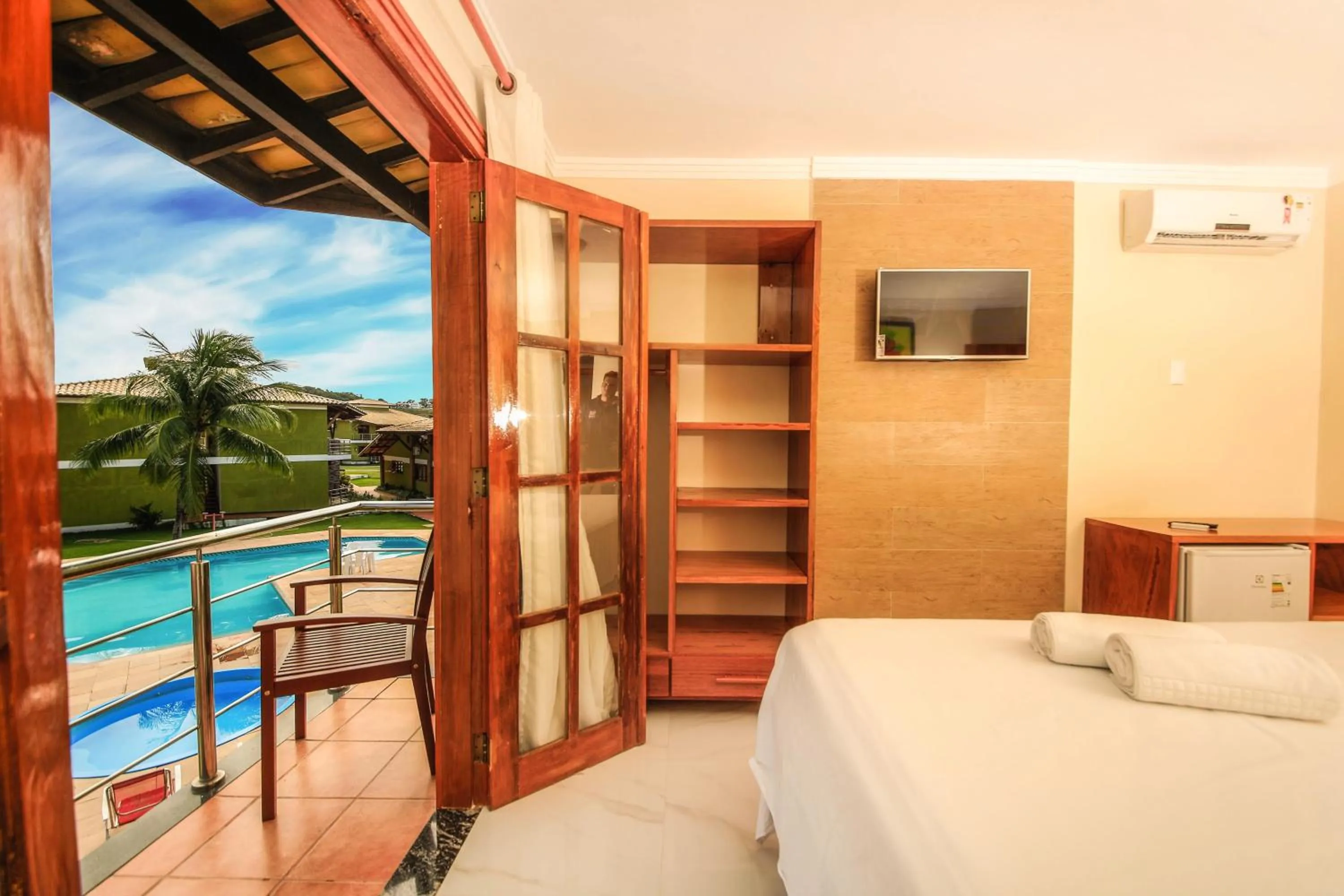 Bed in Vila Miola Hotel