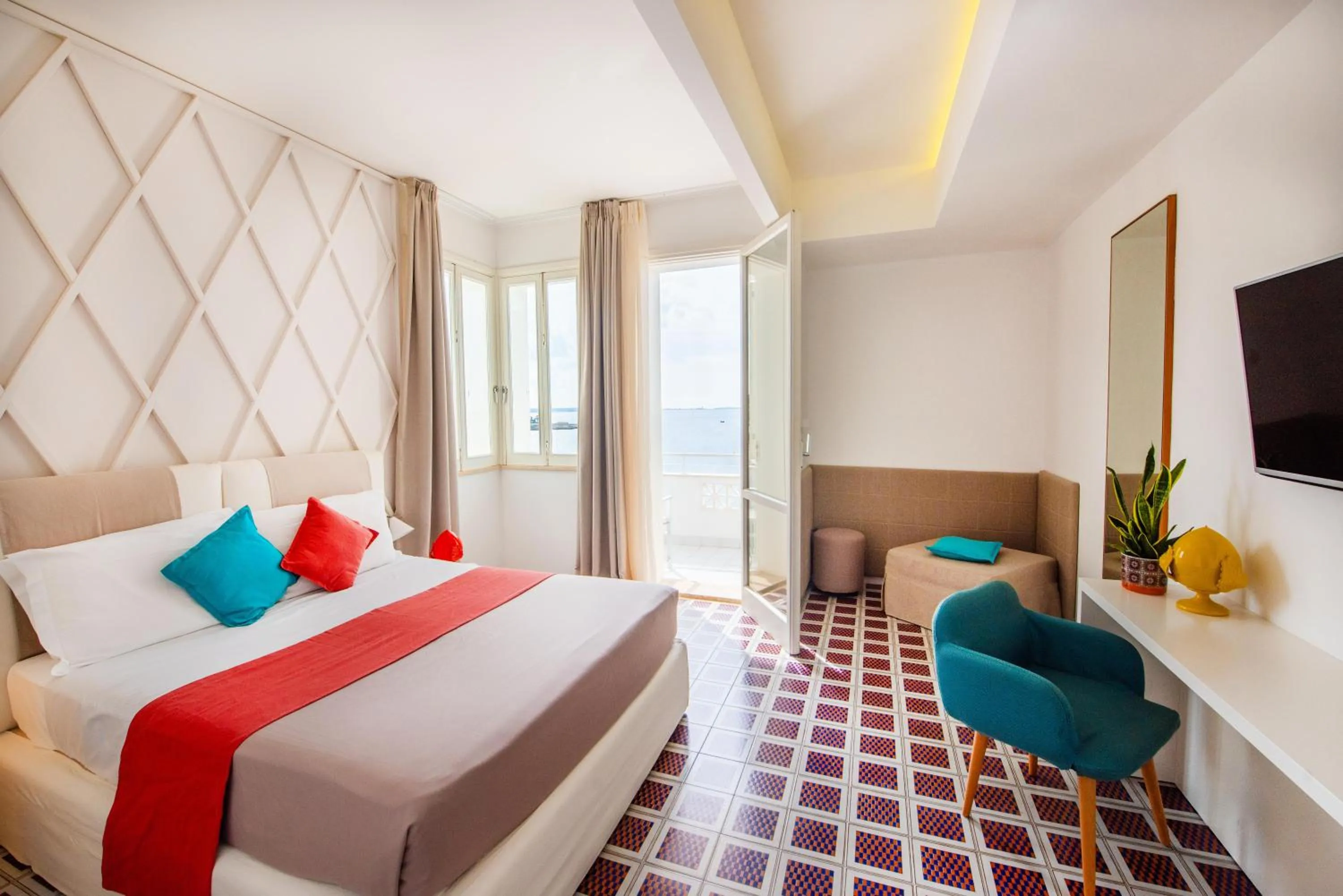 Bed in Grand Hotel Riviera - CDSHotels