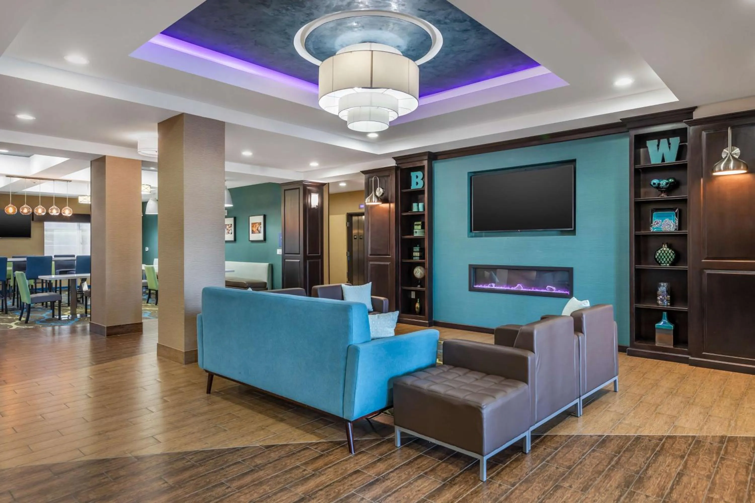 Lobby or reception in Best Western Plus Taft Inn