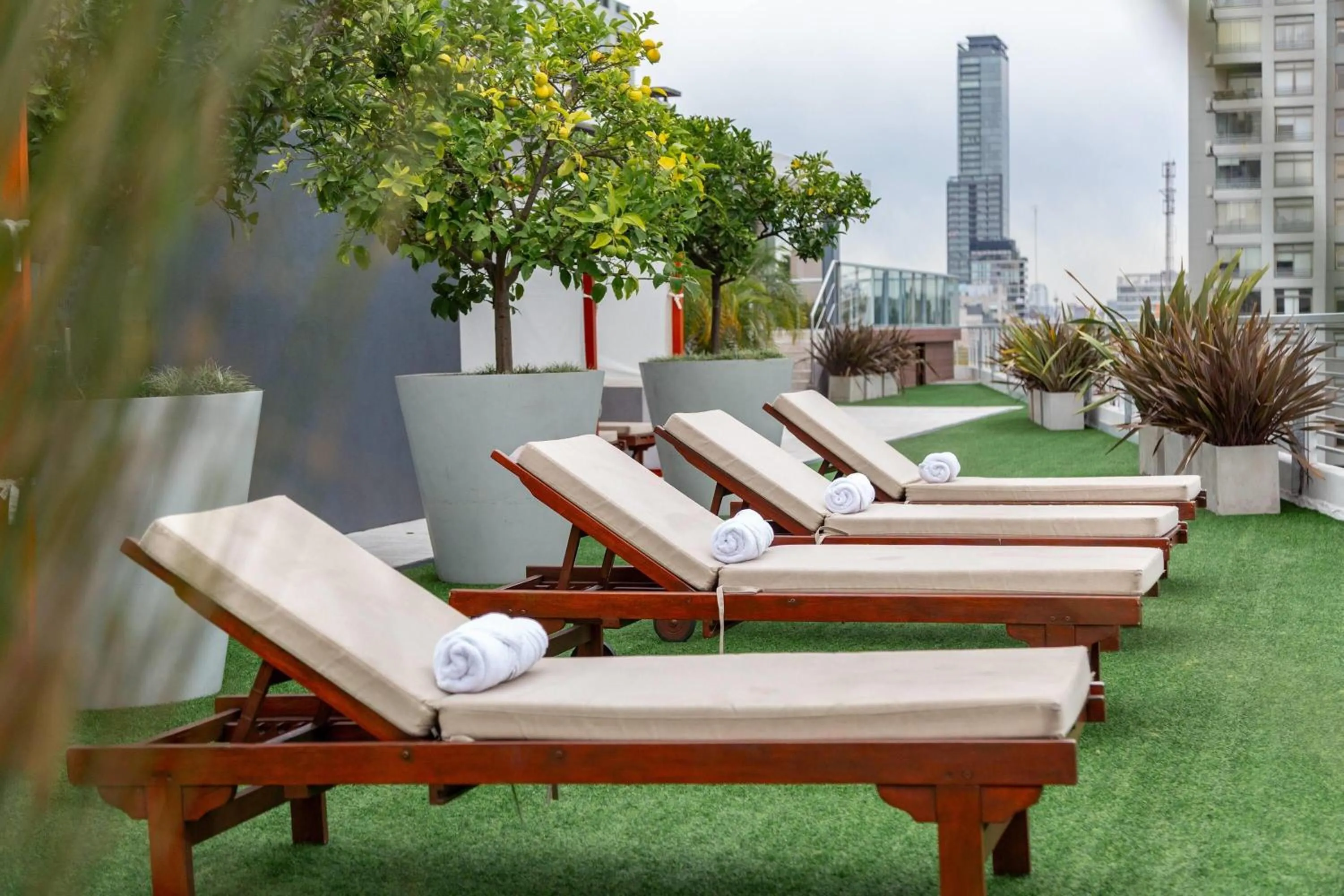 Inner courtyard view in Dazzler by Wyndham Polo