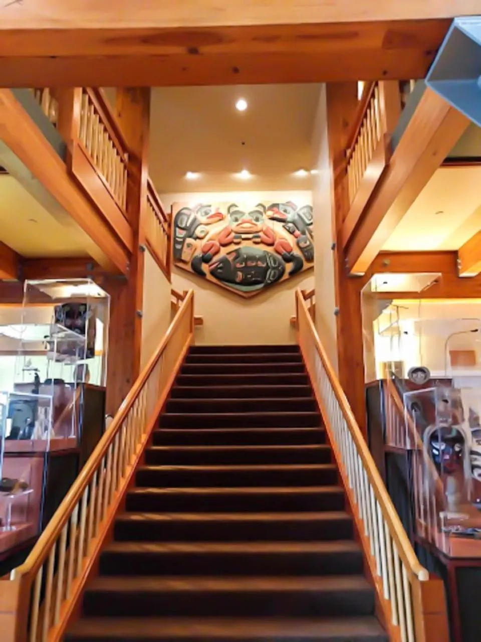 Decorative detail in Cape Fox Lodge