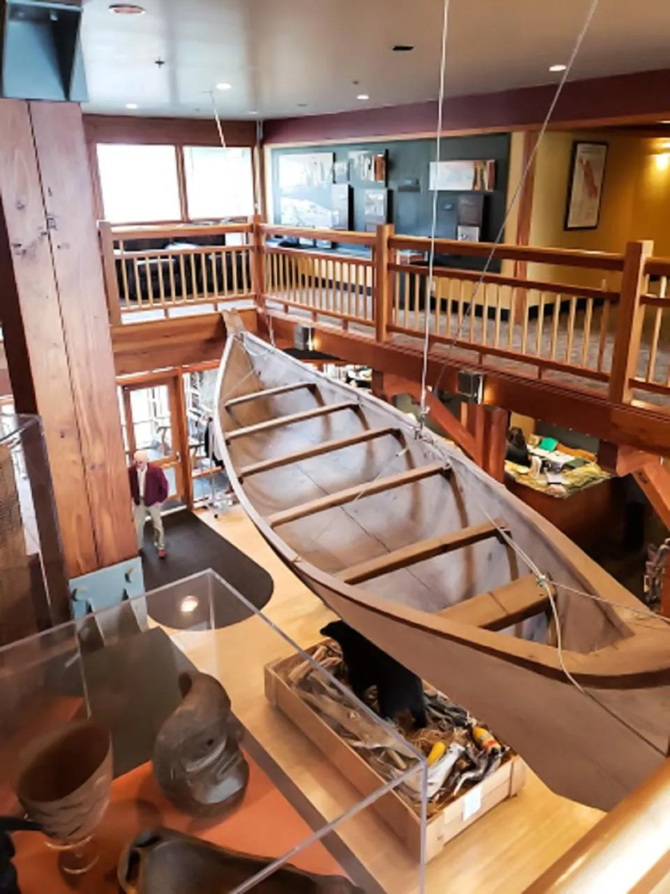 Decorative detail in Cape Fox Lodge